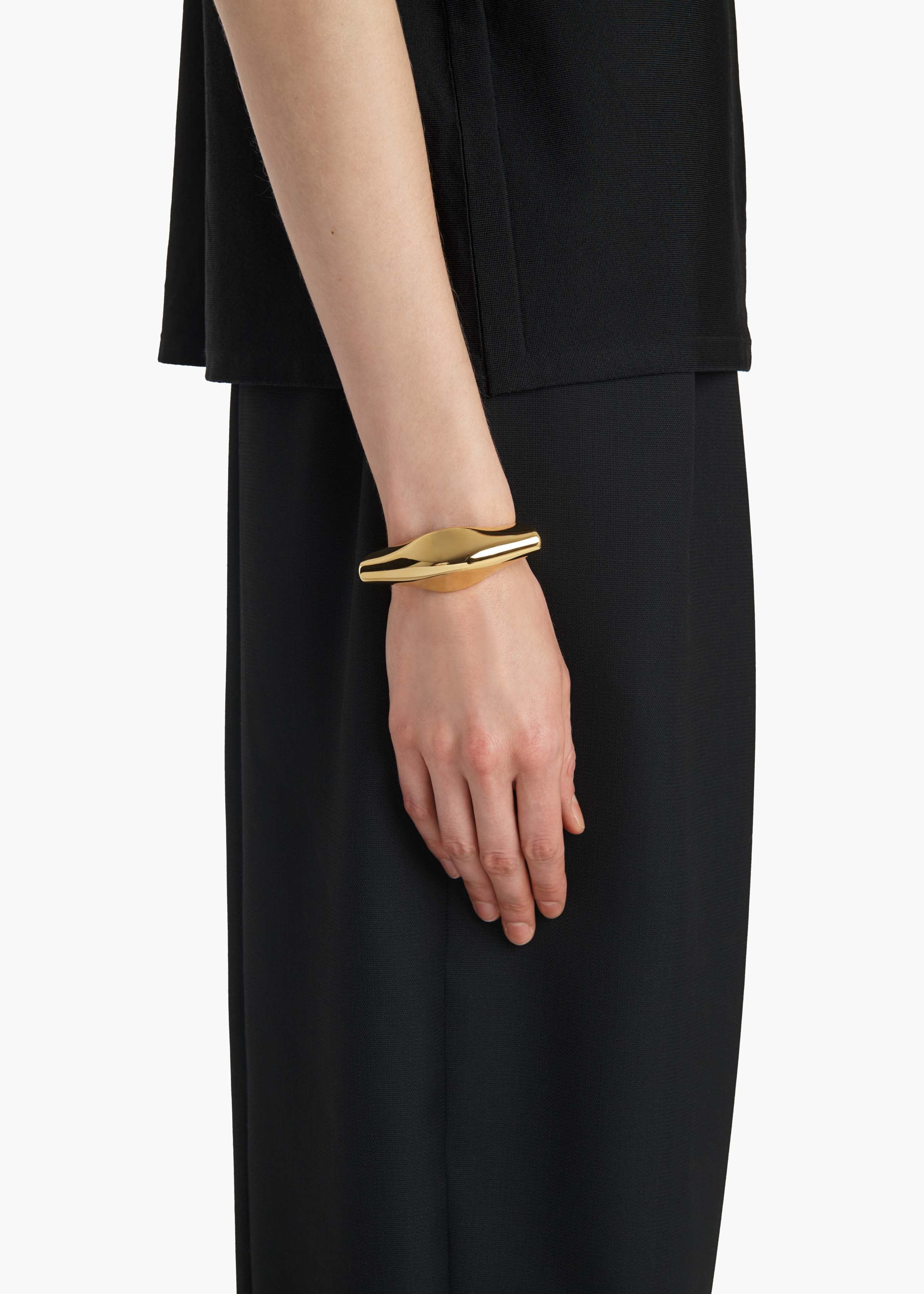 Khaite - Lotus Cuff in Gold - Image 7