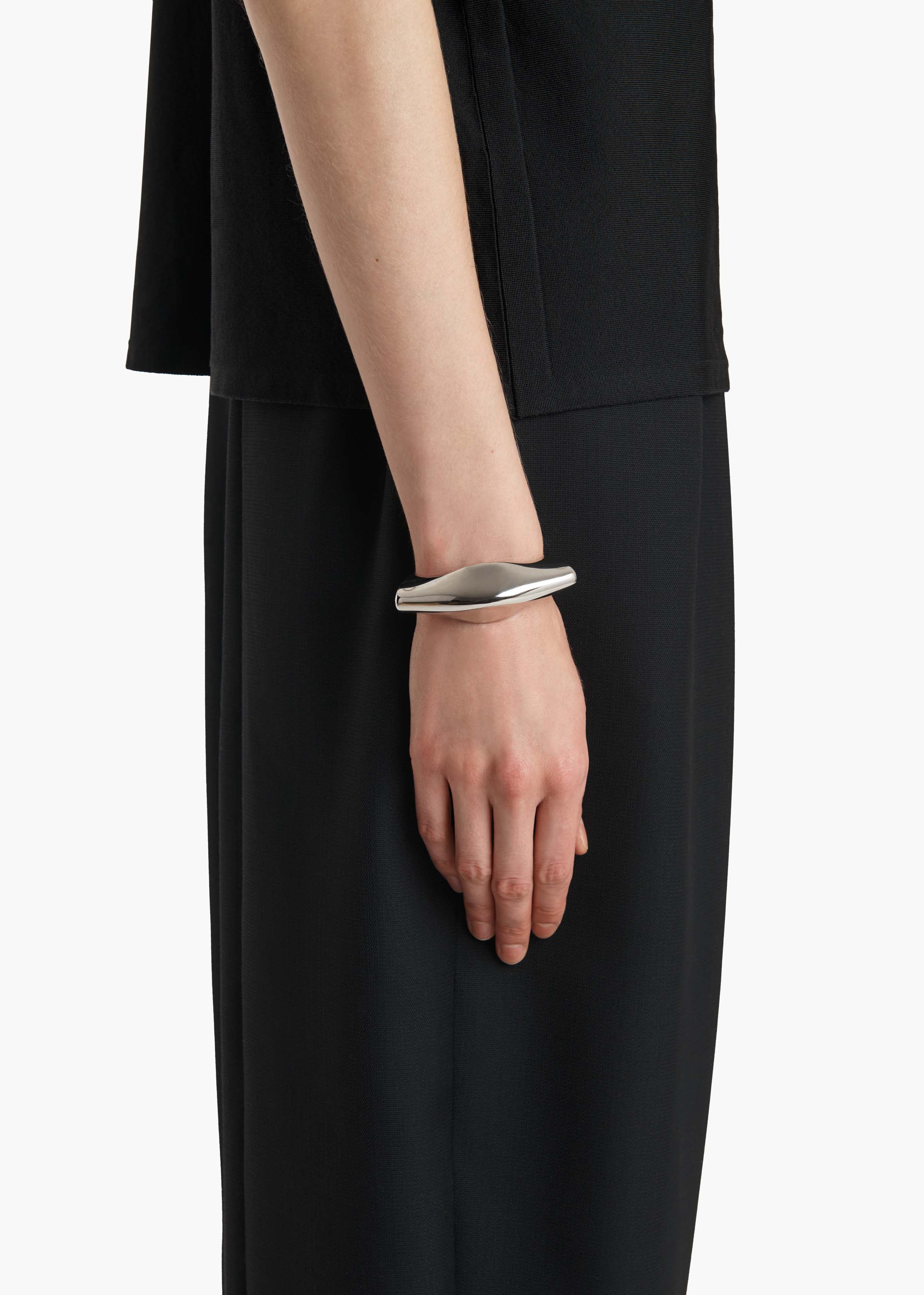 Khaite - Lotus Cuff in Silver - Image 7