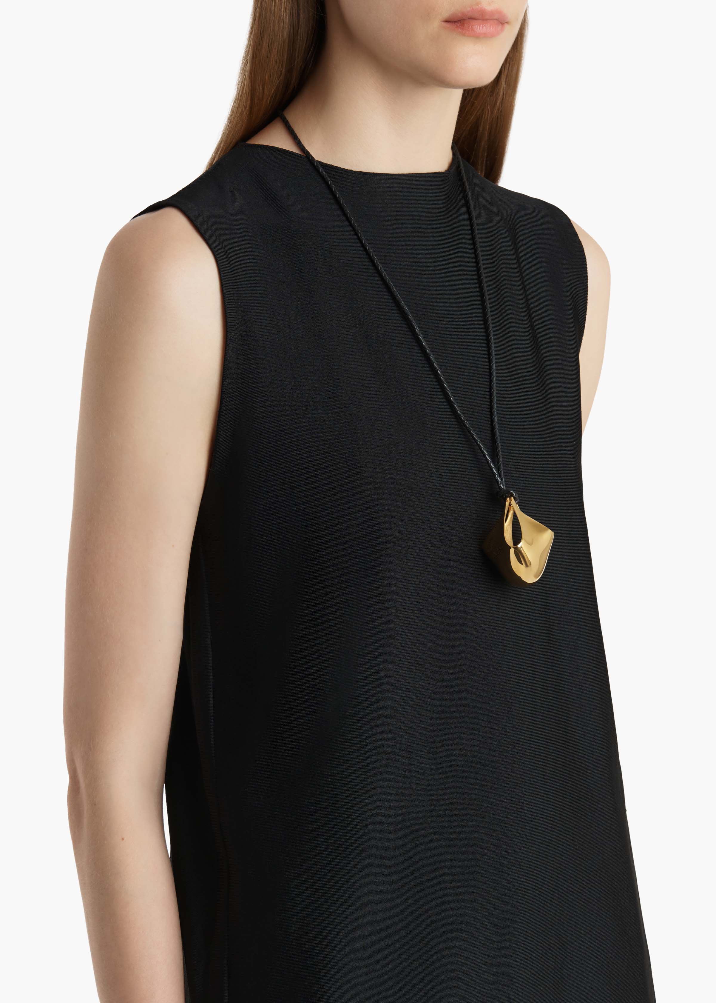 Khaite - Medium Lotus Pendant in Gold - Image 3
