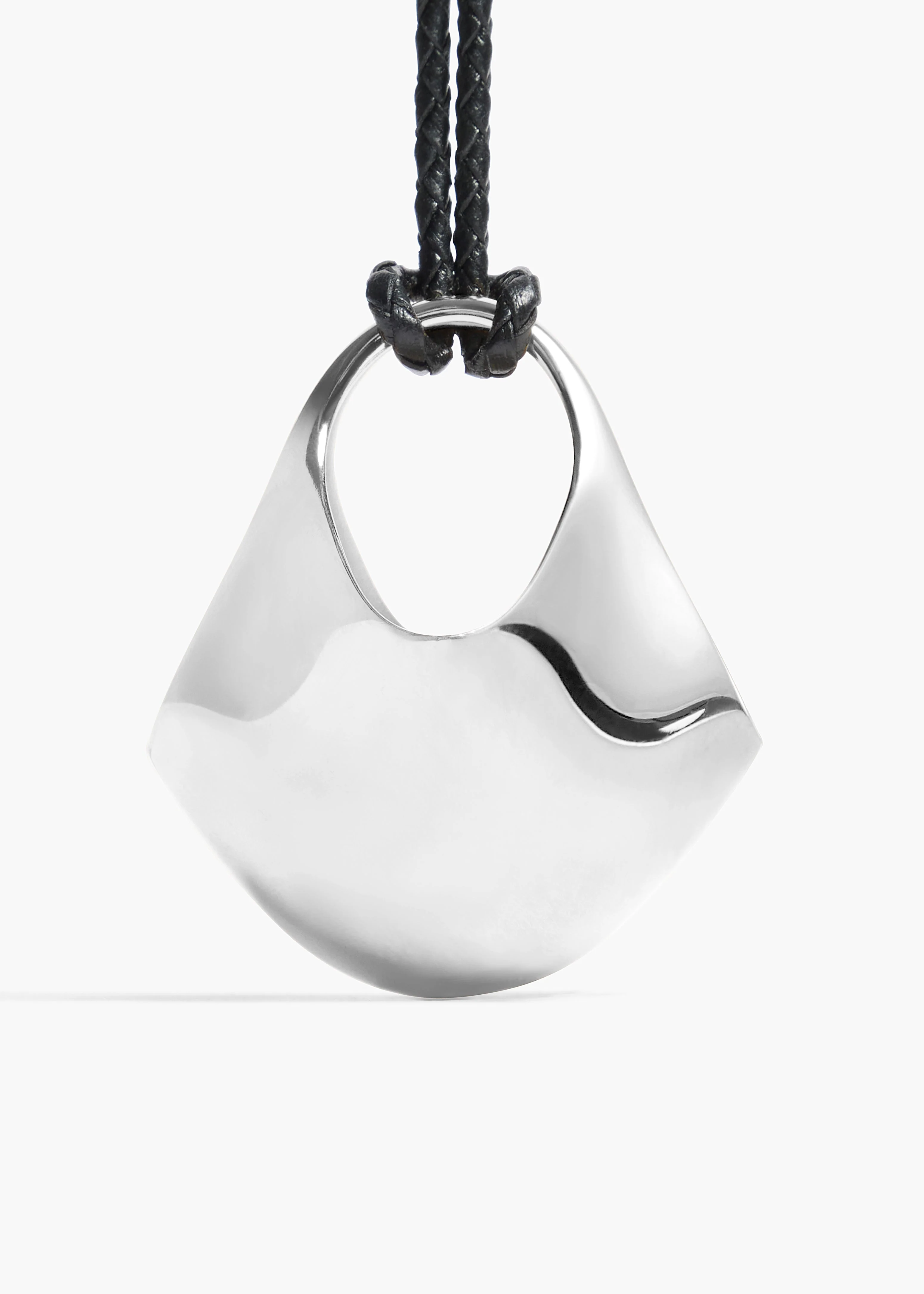 Khaite - Medium Lotus Pendant in Silver - Image 2