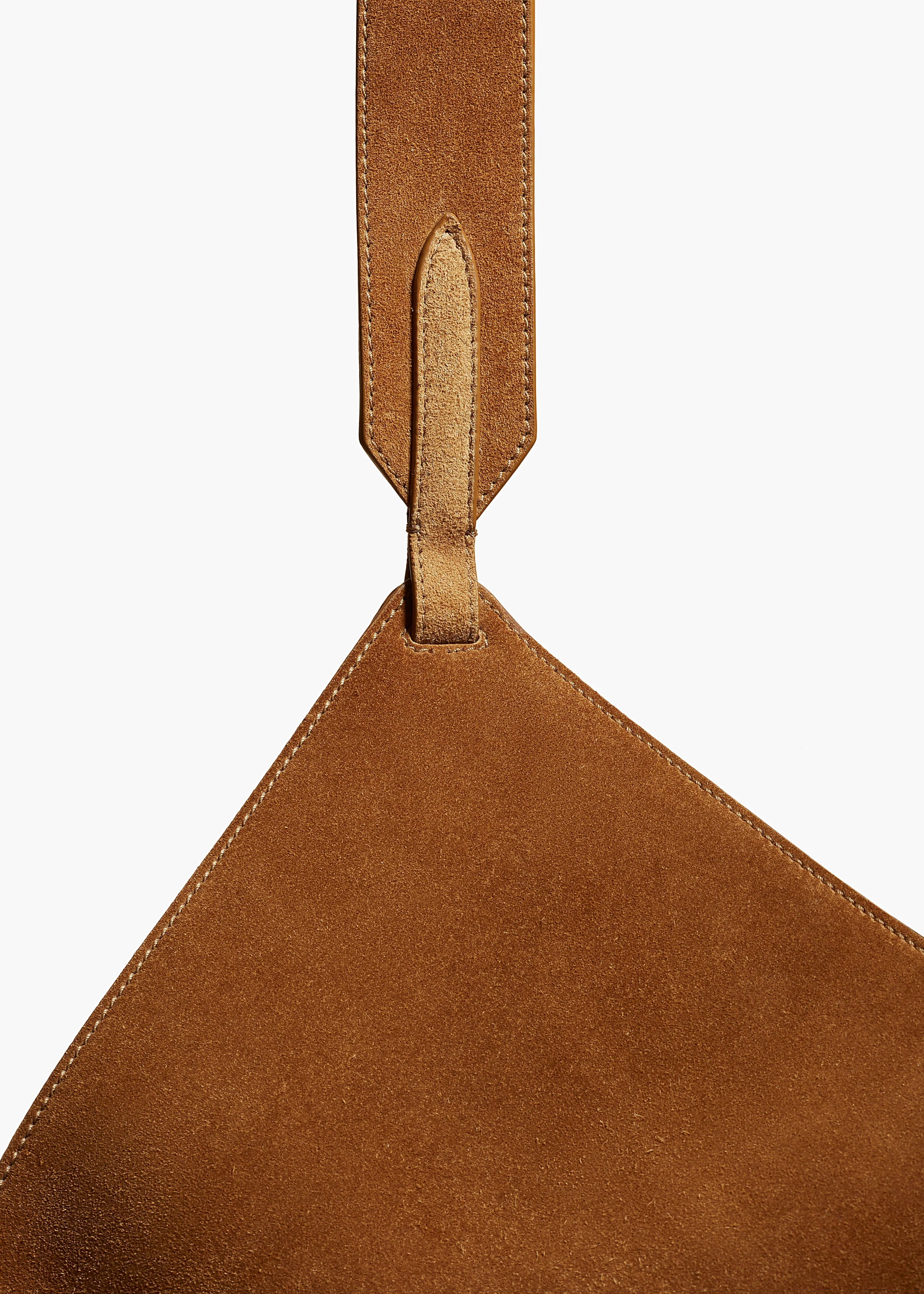 Khaite - Medium Lotus Tote in Mud Suede - Image 4