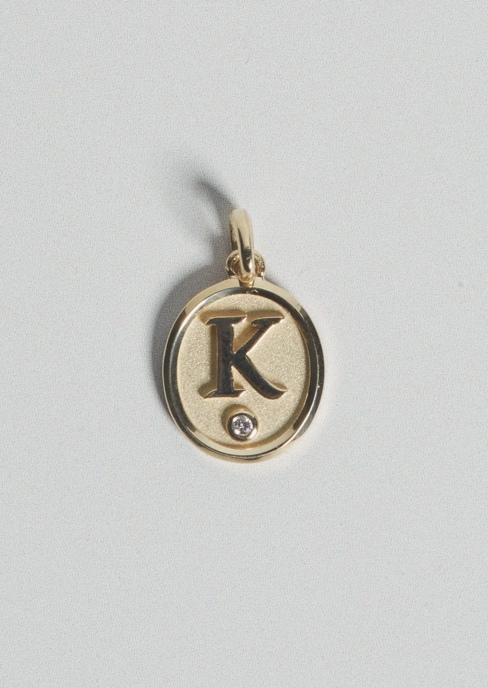 Kinn - Love Letter Diamond Necklace Curb Chain - Image 4