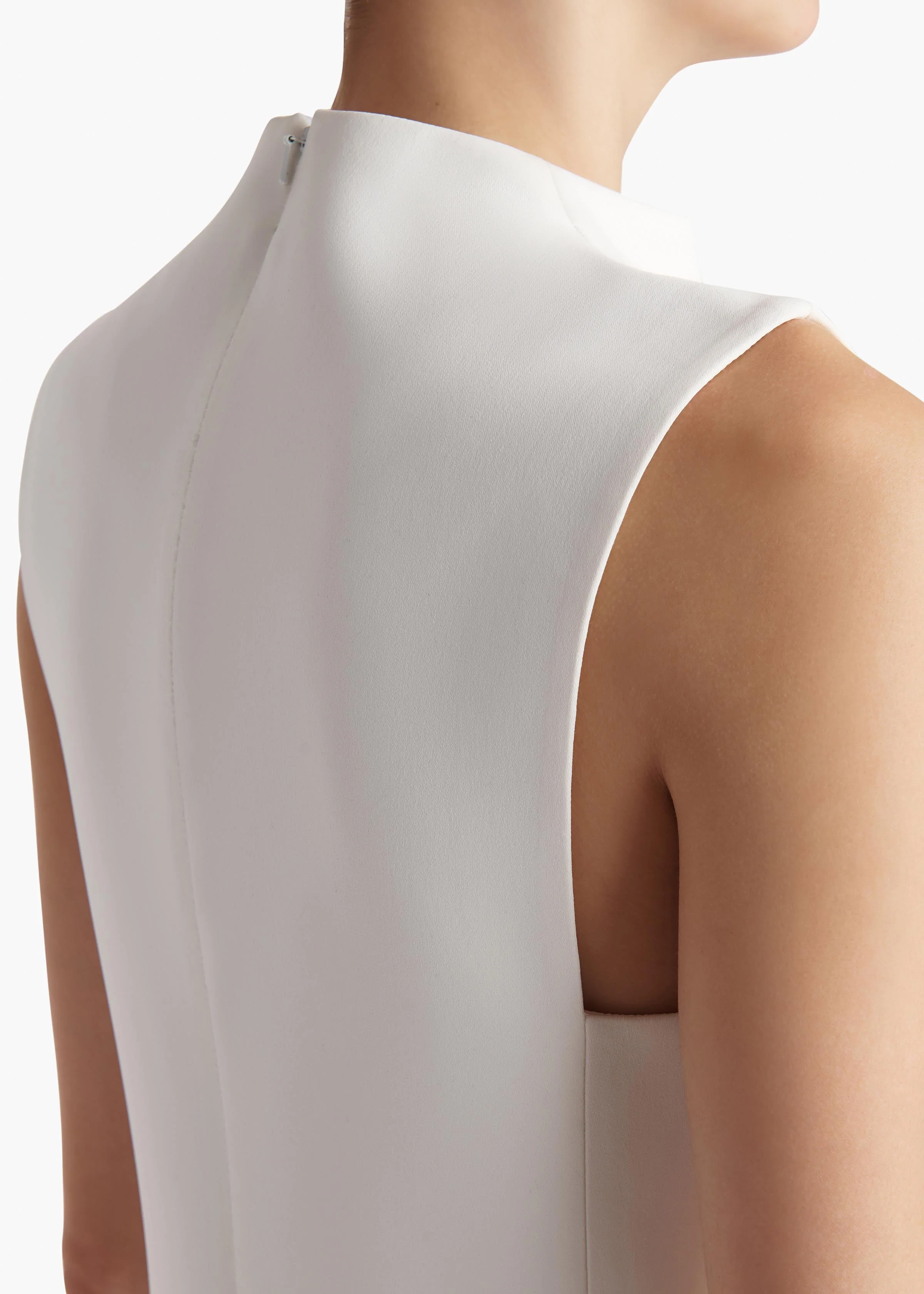 Khaite - Lowen Dress in Chalk - Image 5