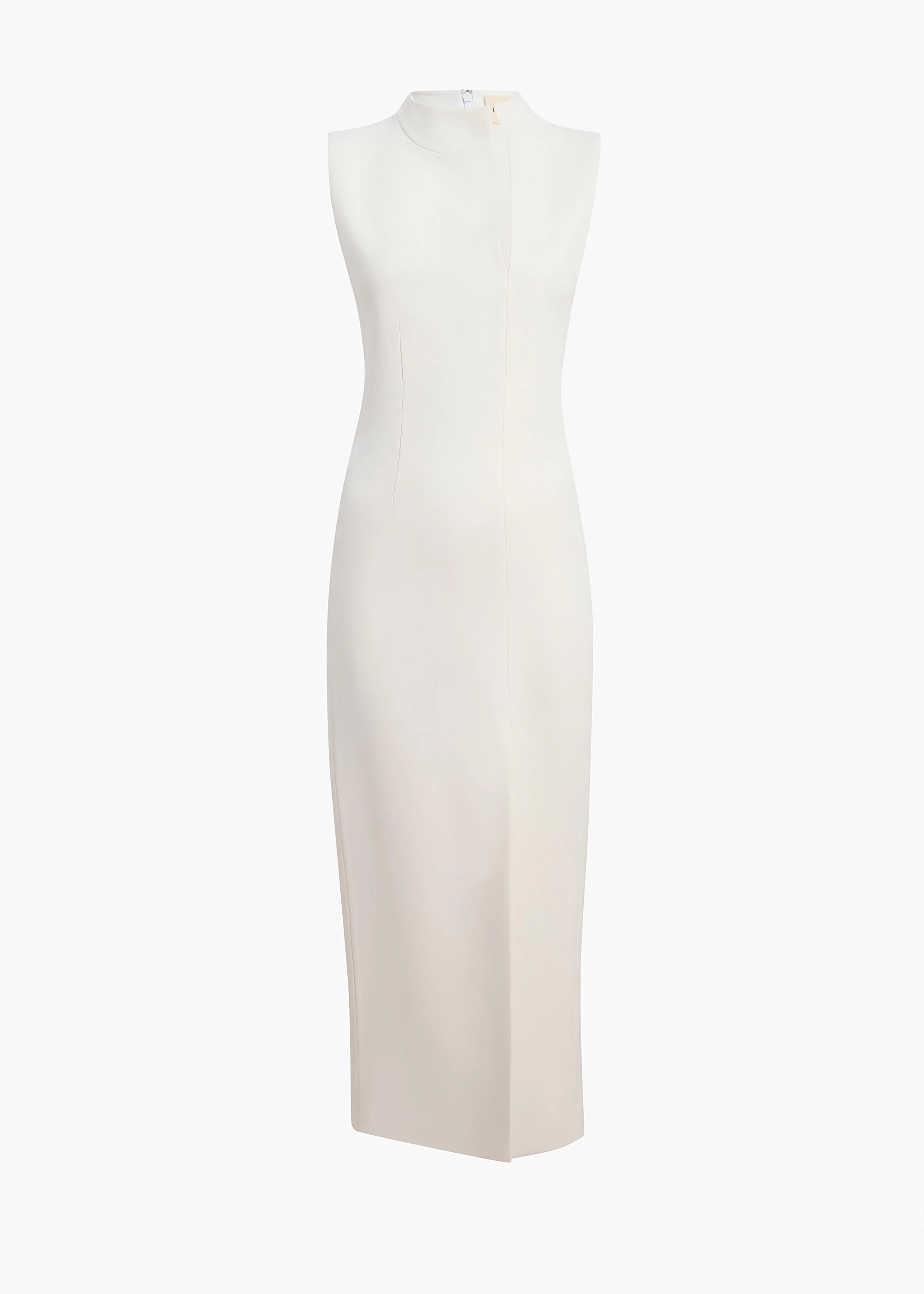 Khaite - Lowen Dress in Chalk - Image 7