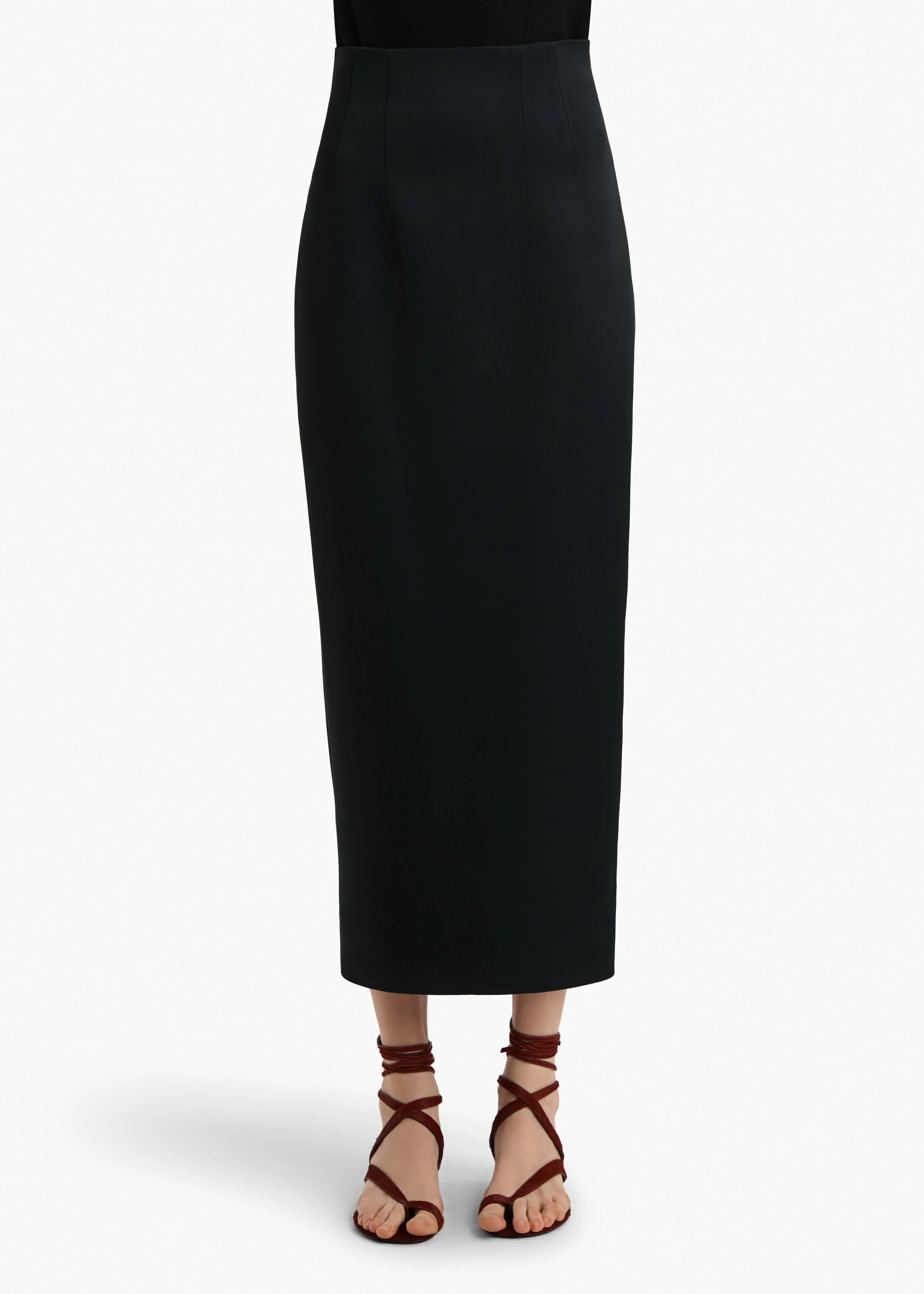 Khaite - Loxley Skirt in Black - Image 3