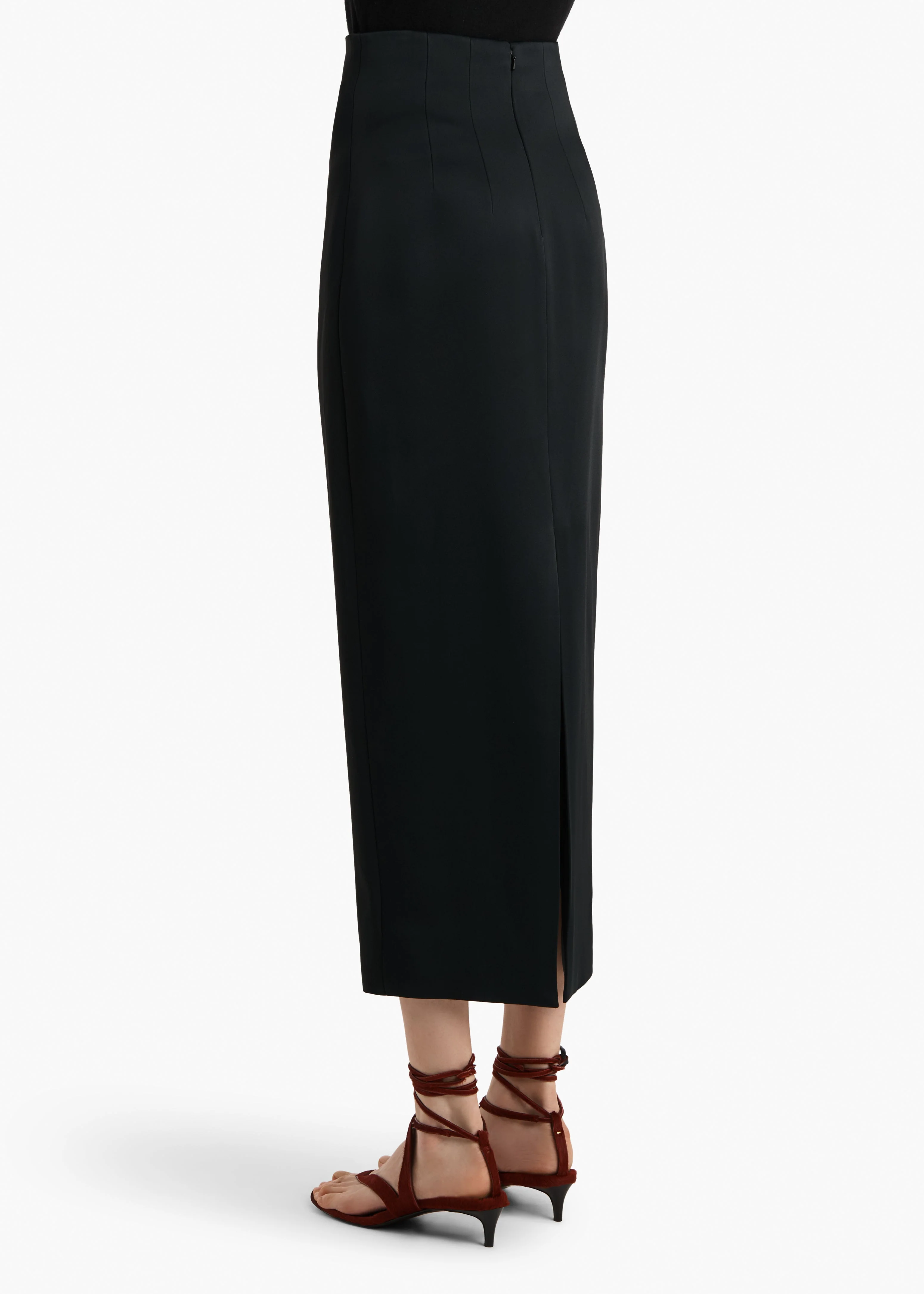 Khaite - Loxley Skirt in Black - Image 4