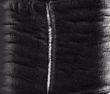 Khaite - Lucca Belt in Black Croc - Embossed Leather with Silver - Image 3