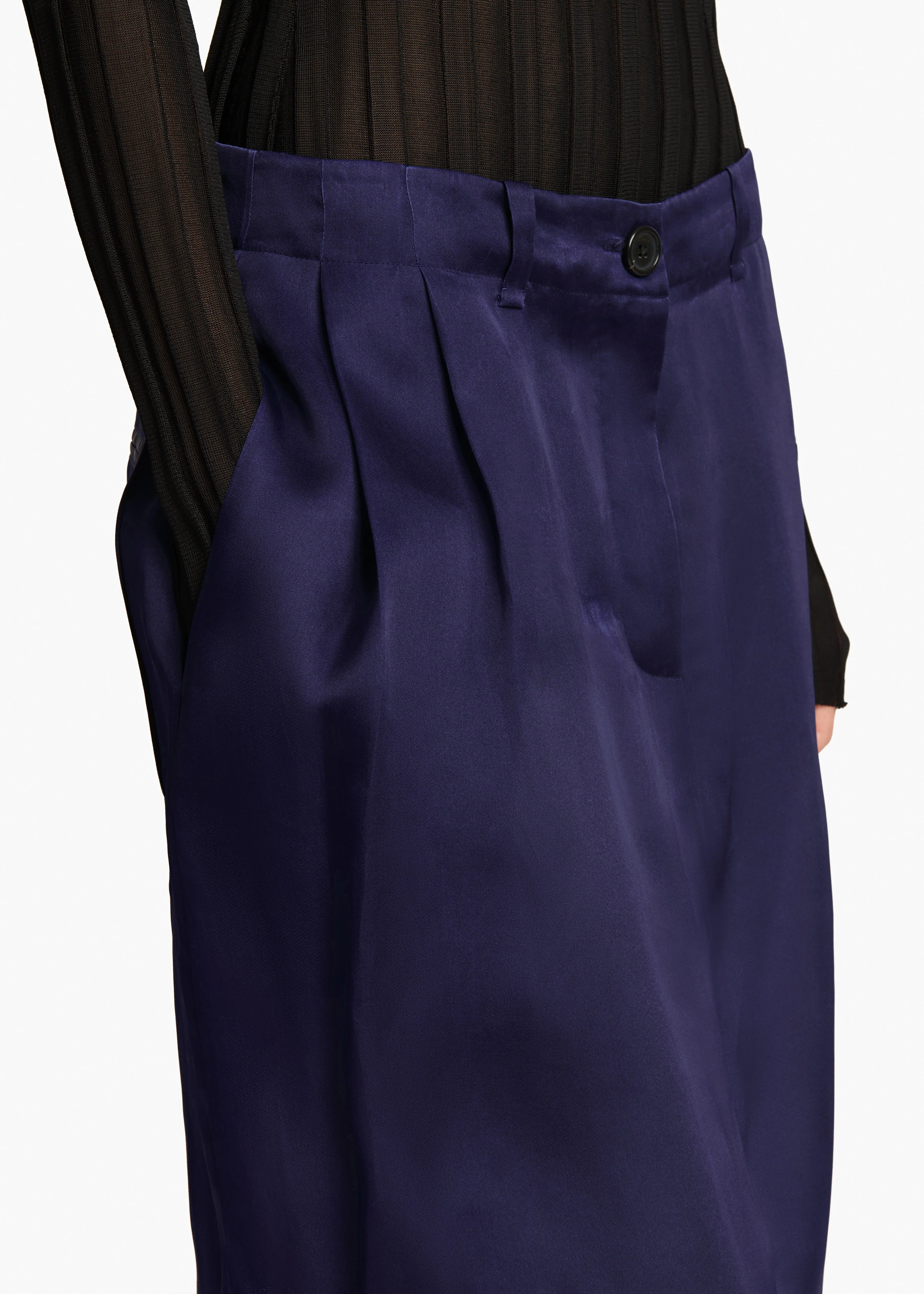 Khaite - Lucian Skirt in Amethyst - Image 12