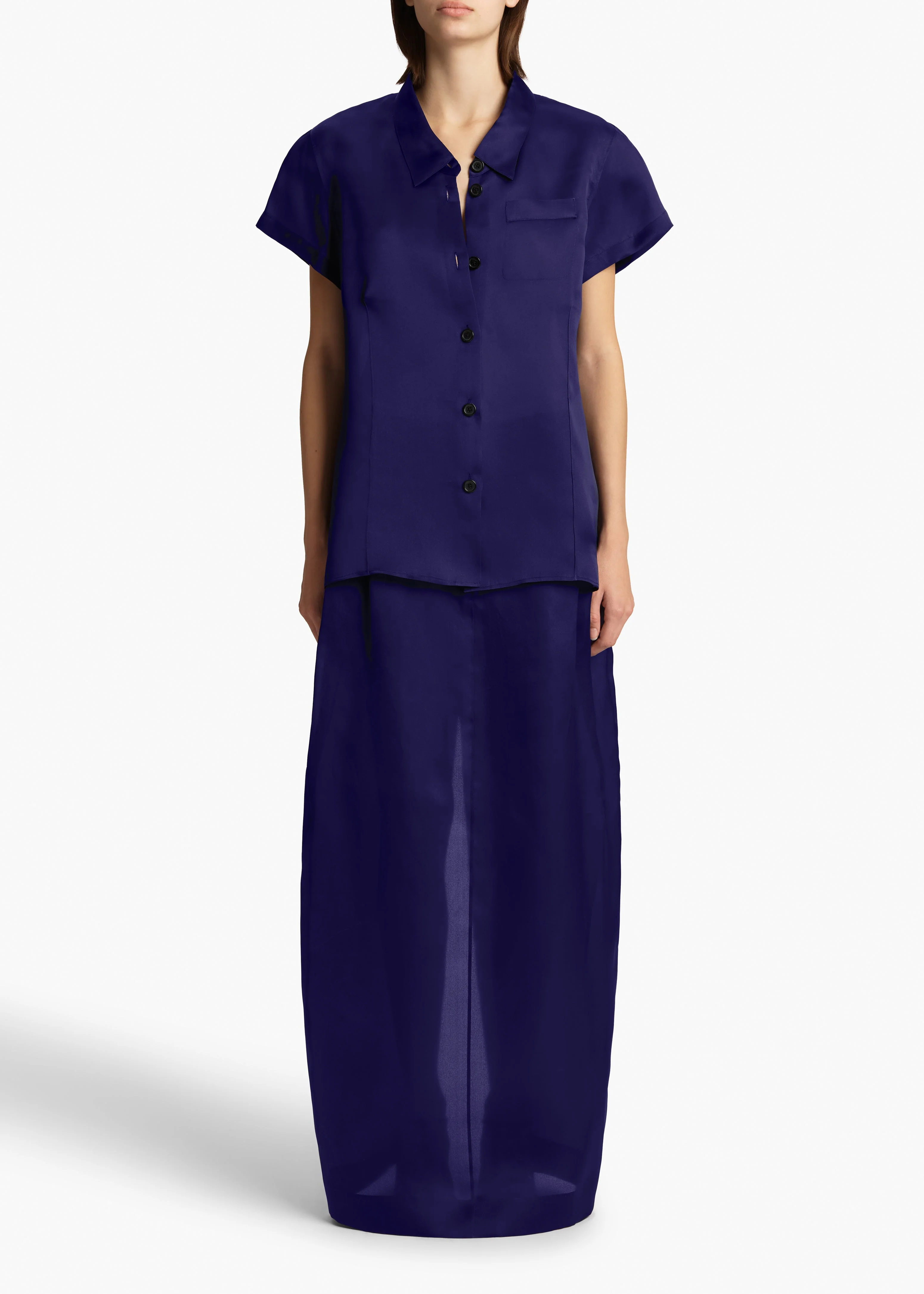 Khaite - Lucian Skirt in Amethyst - Image 2