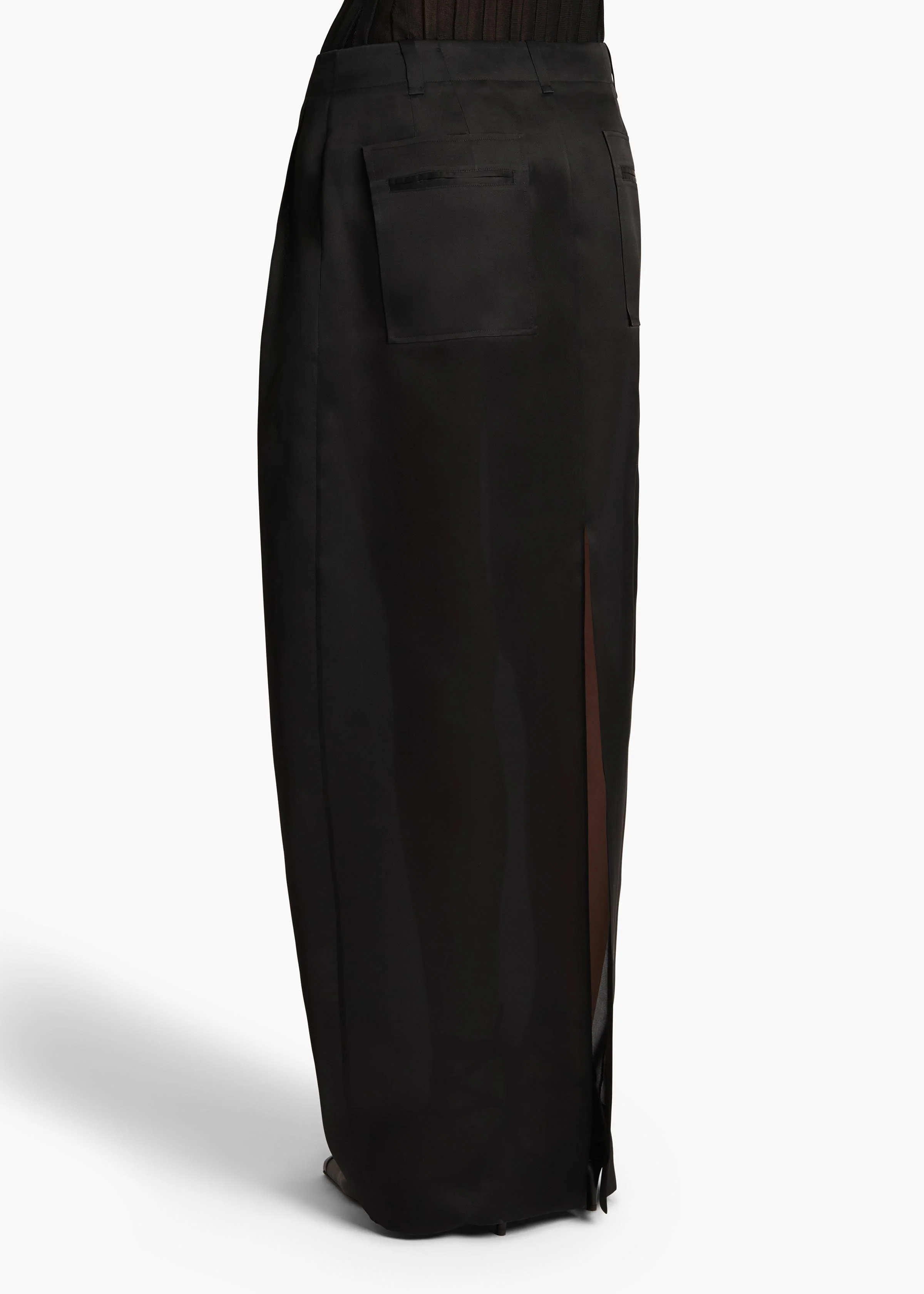 Khaite - Lucian Skirt in Black - Image 4