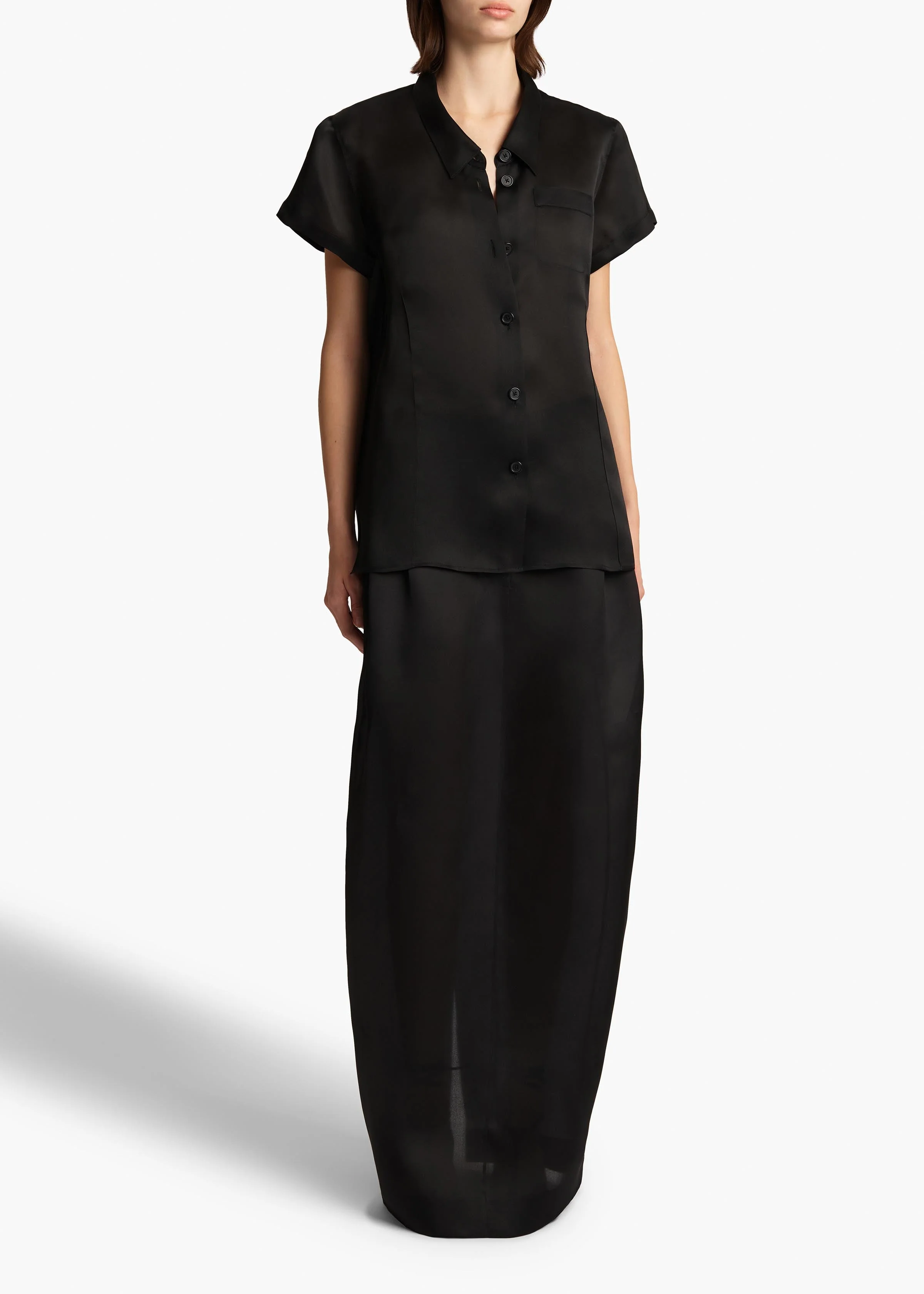 Khaite - Lucian Skirt in Black - Image 9