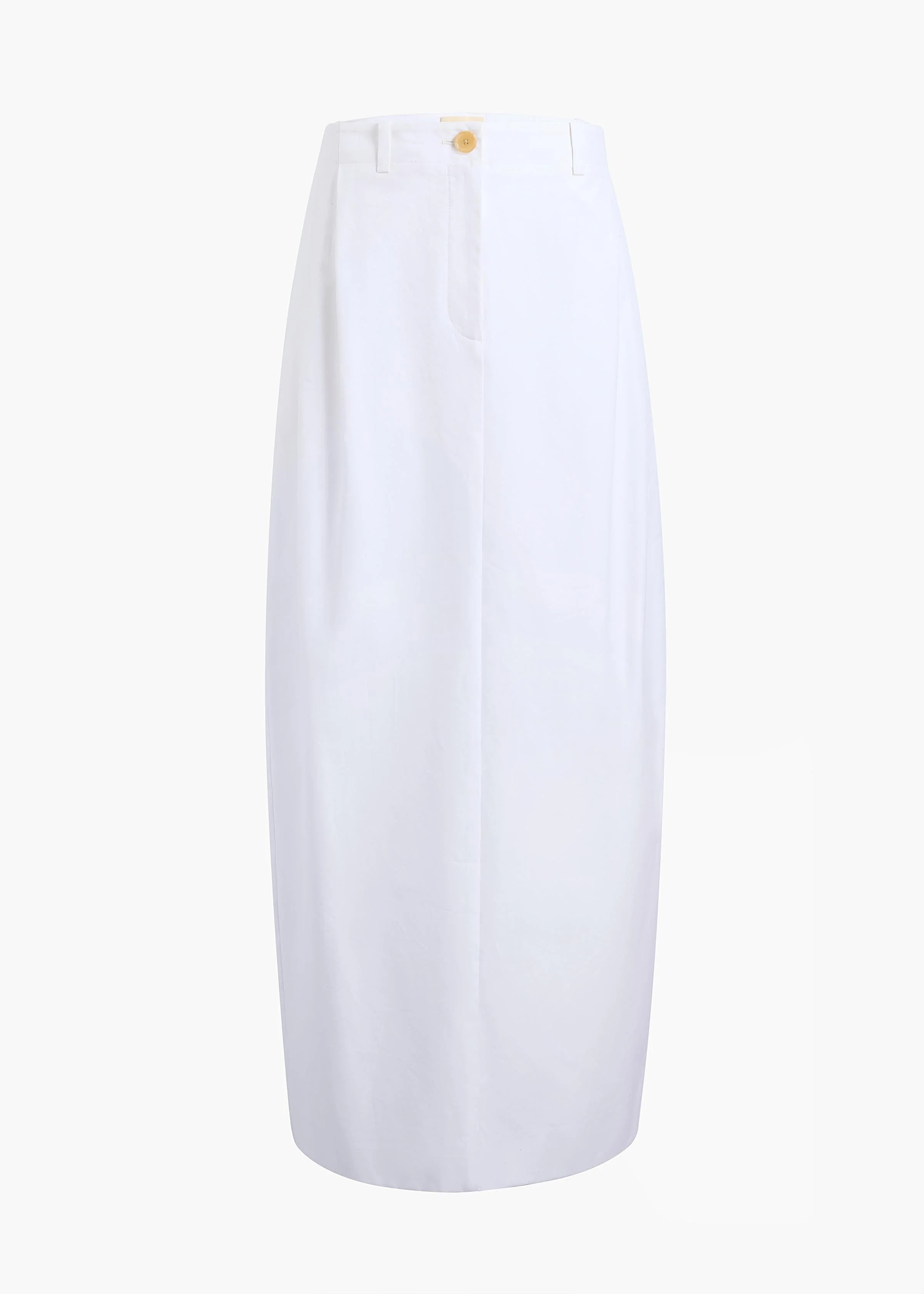 Khaite - Lucian Skirt in White - Image 8