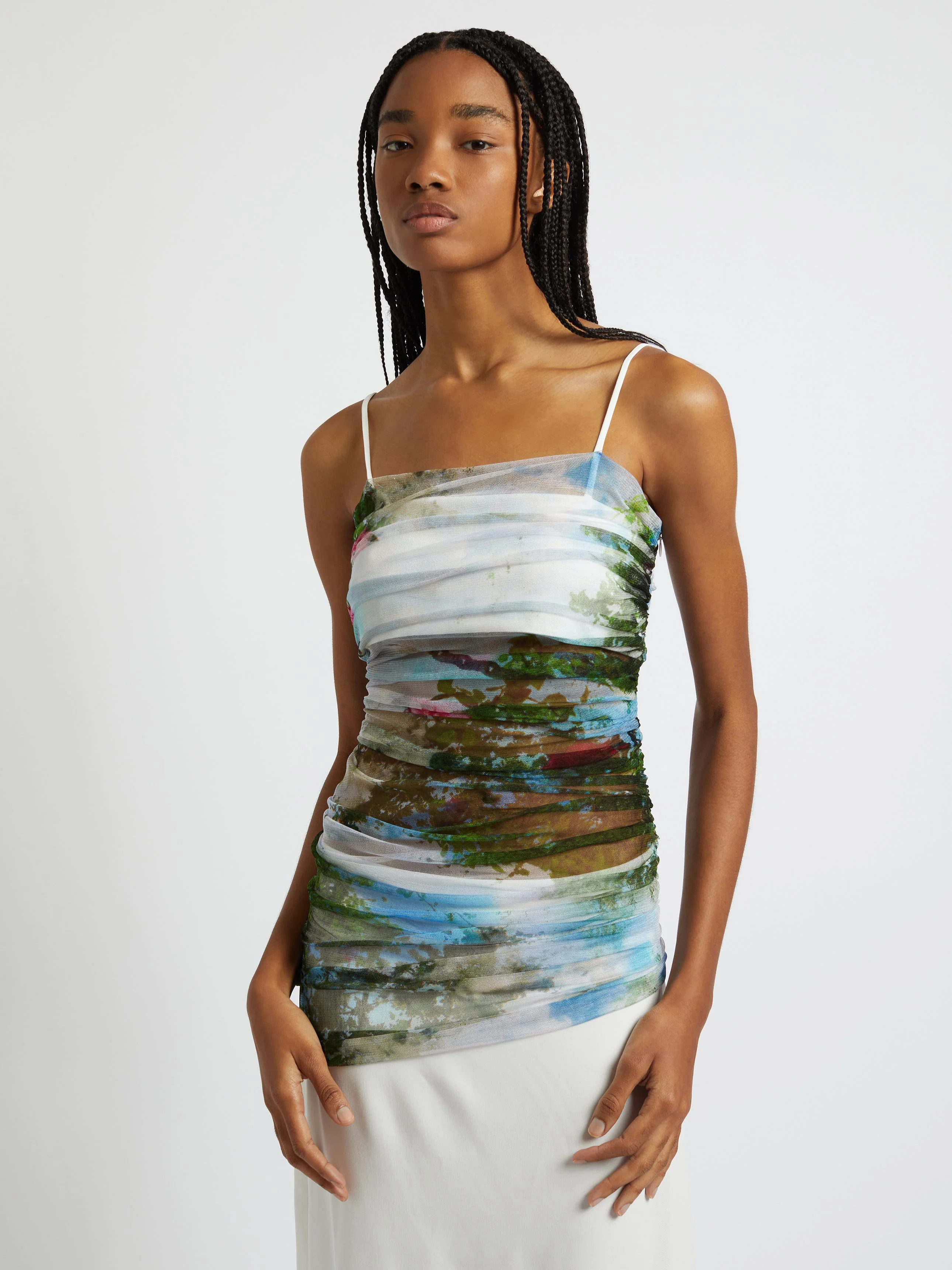 Christopher Esber - Lucid Sheer Panel Dress - Image 2