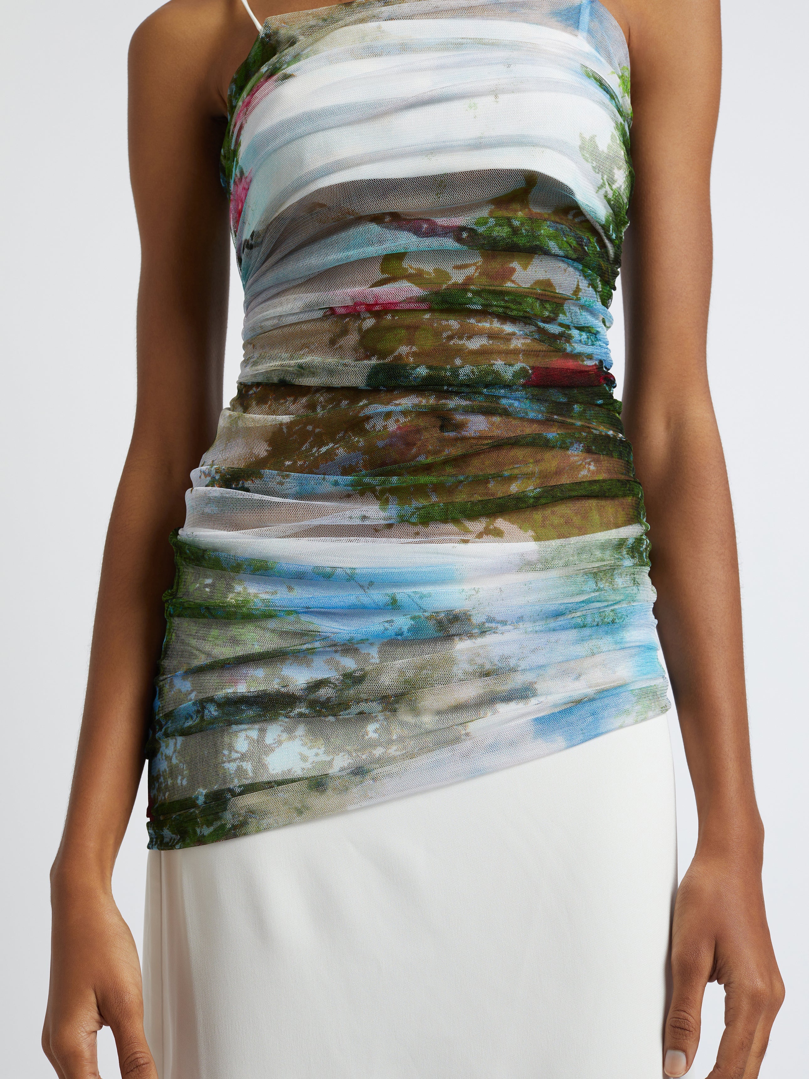 Christopher Esber - Lucid Sheer Panel Dress - Image 6