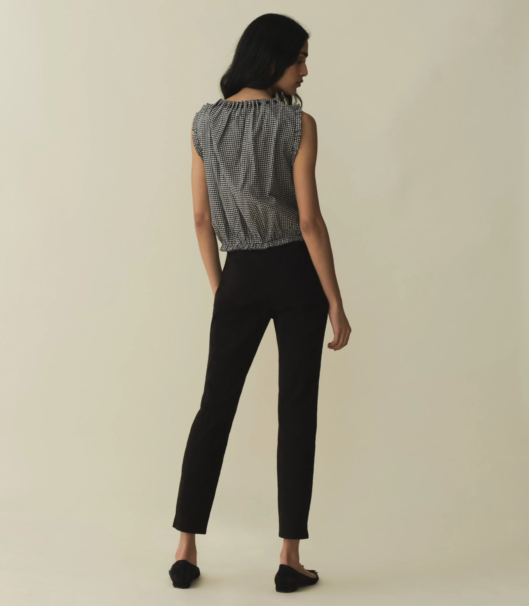 DÔEN - LULA PANT -- BLACK - Image 2