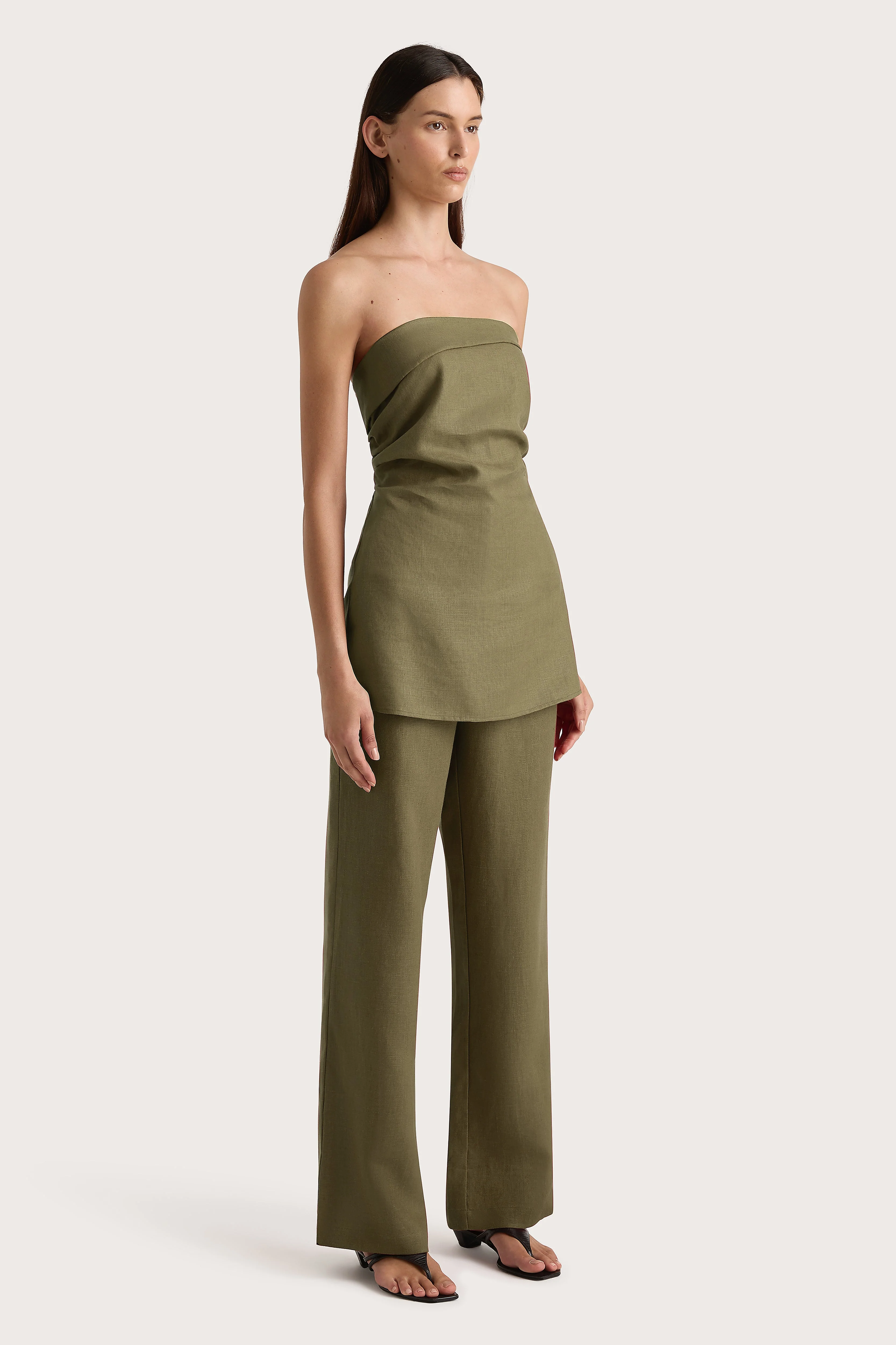 Faithfull - Lulea Pant Khaki - Final Sale - Image 3