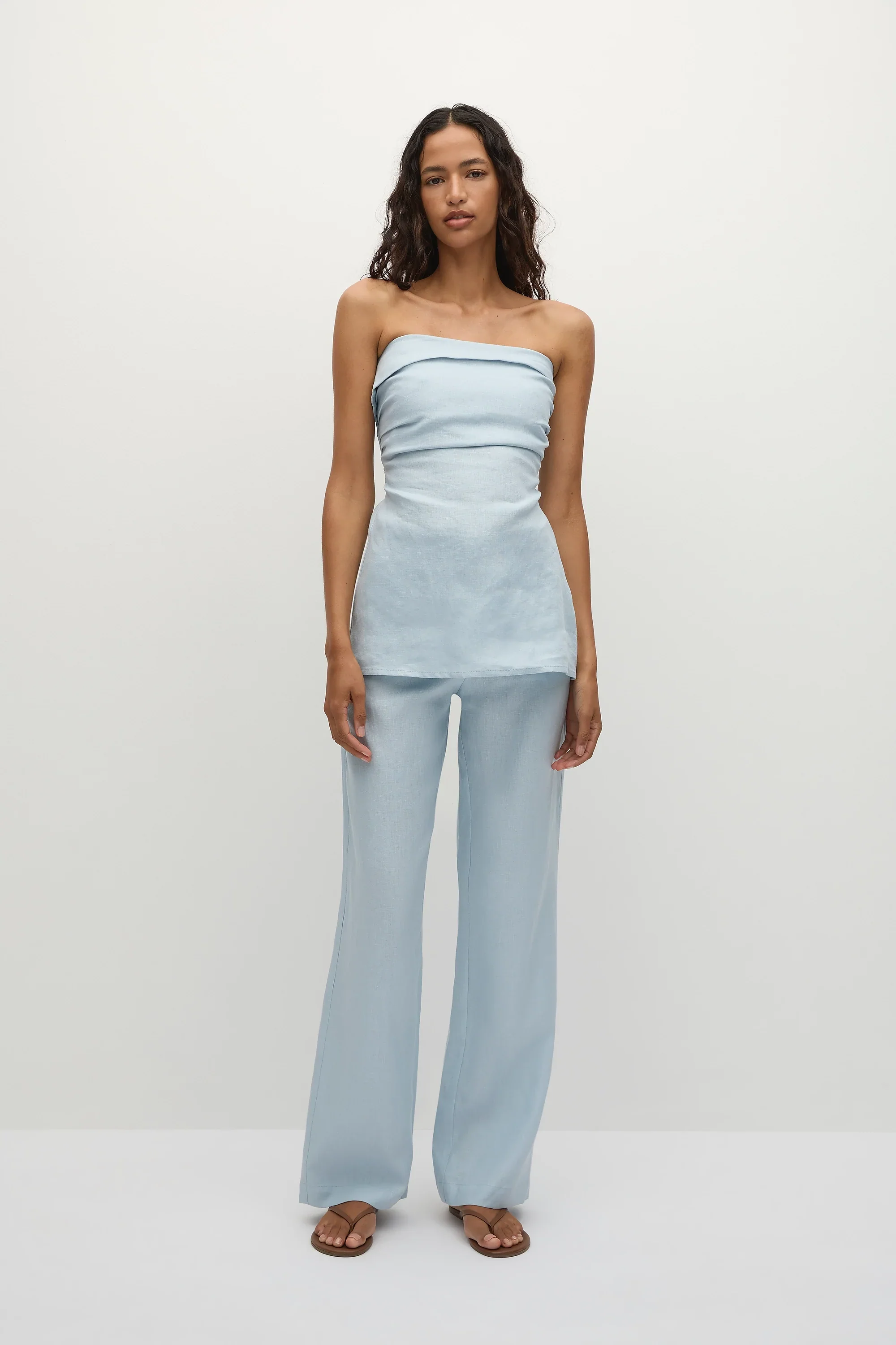 Faithfull - Lulea Pant Sky Blue - Final Sale