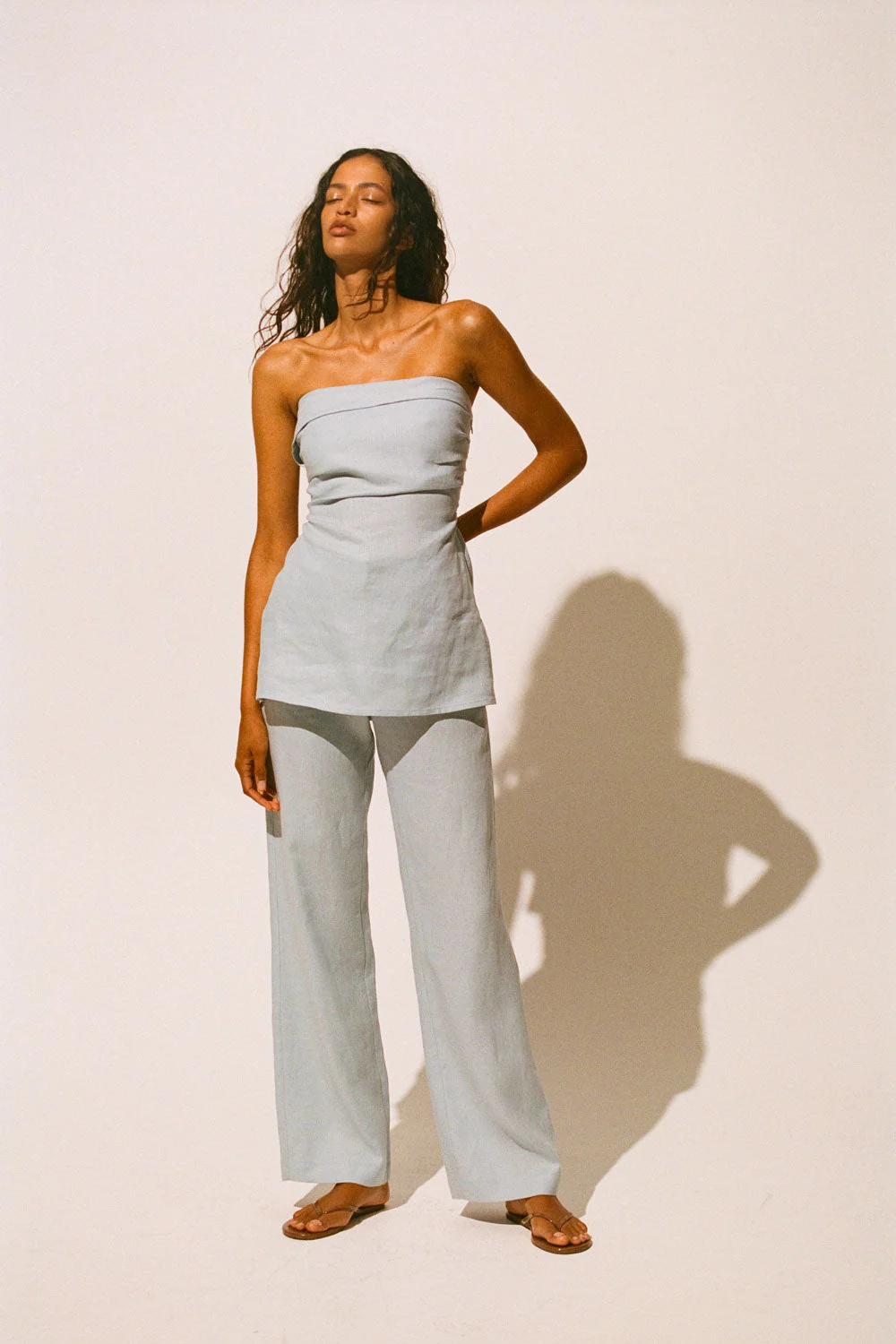 Faithfull - Lulea Pant Sky Blue - Final Sale - Image 2