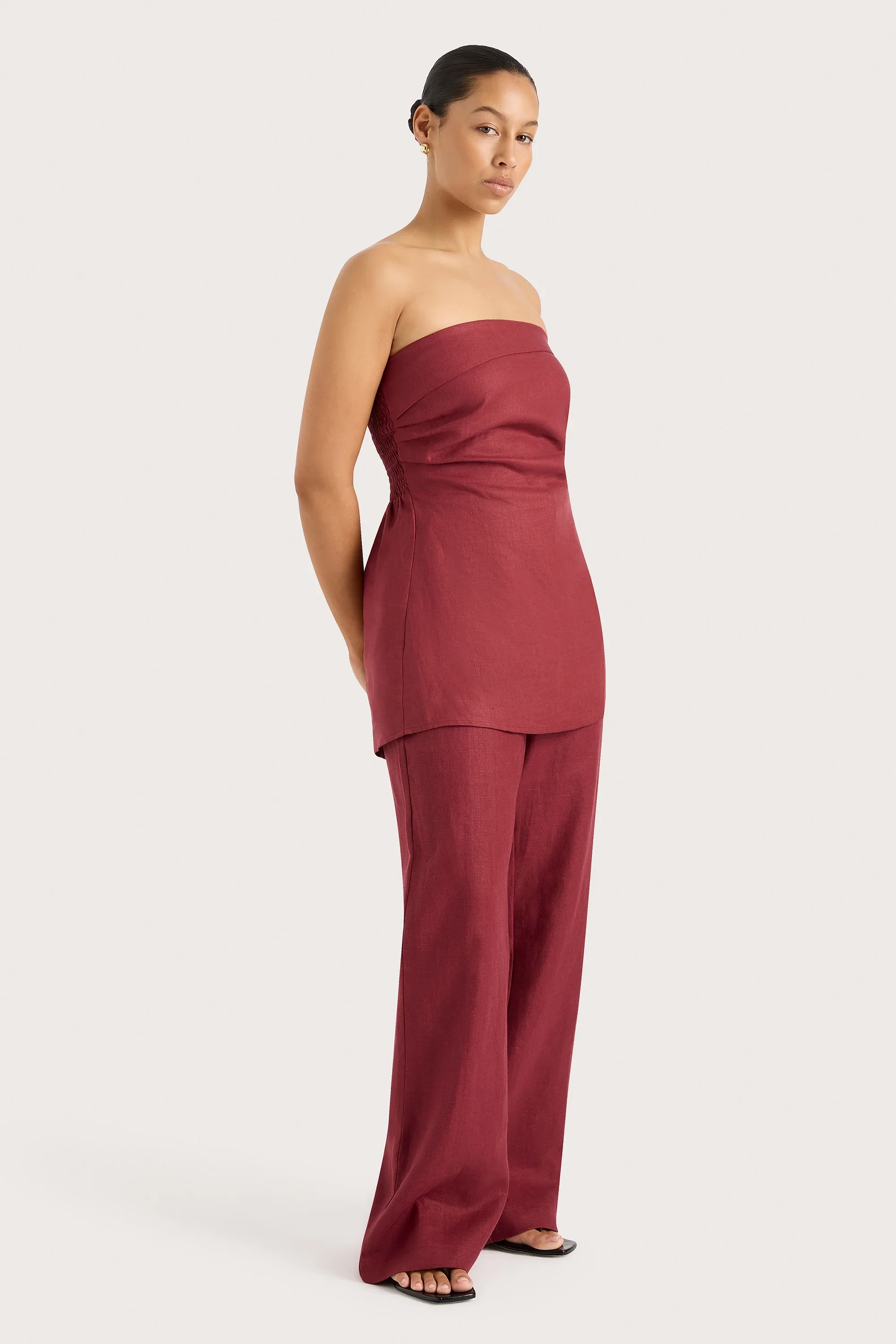 Faithfull - Lulea Pant Wine - Final Sale