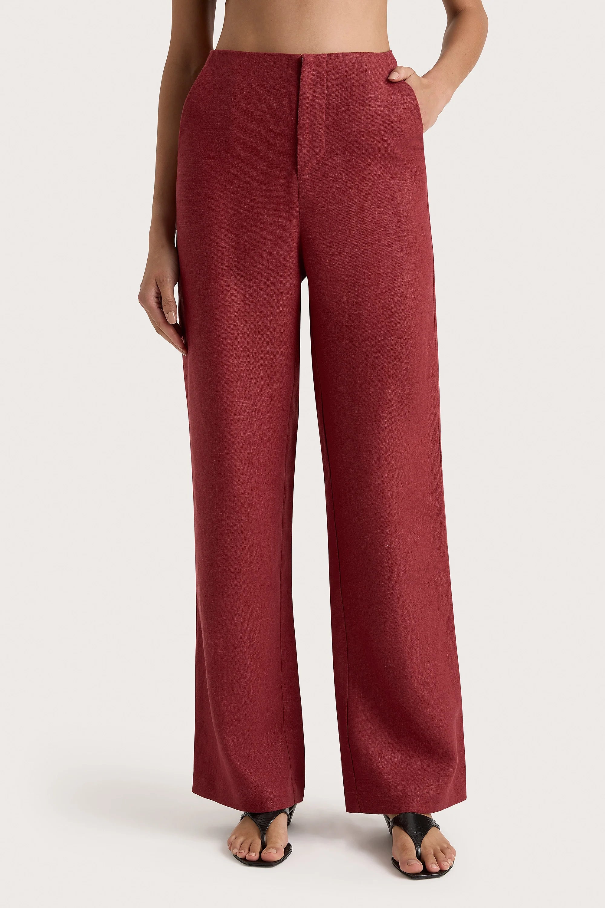 Faithfull - Lulea Pant Wine - Final Sale - Image 3