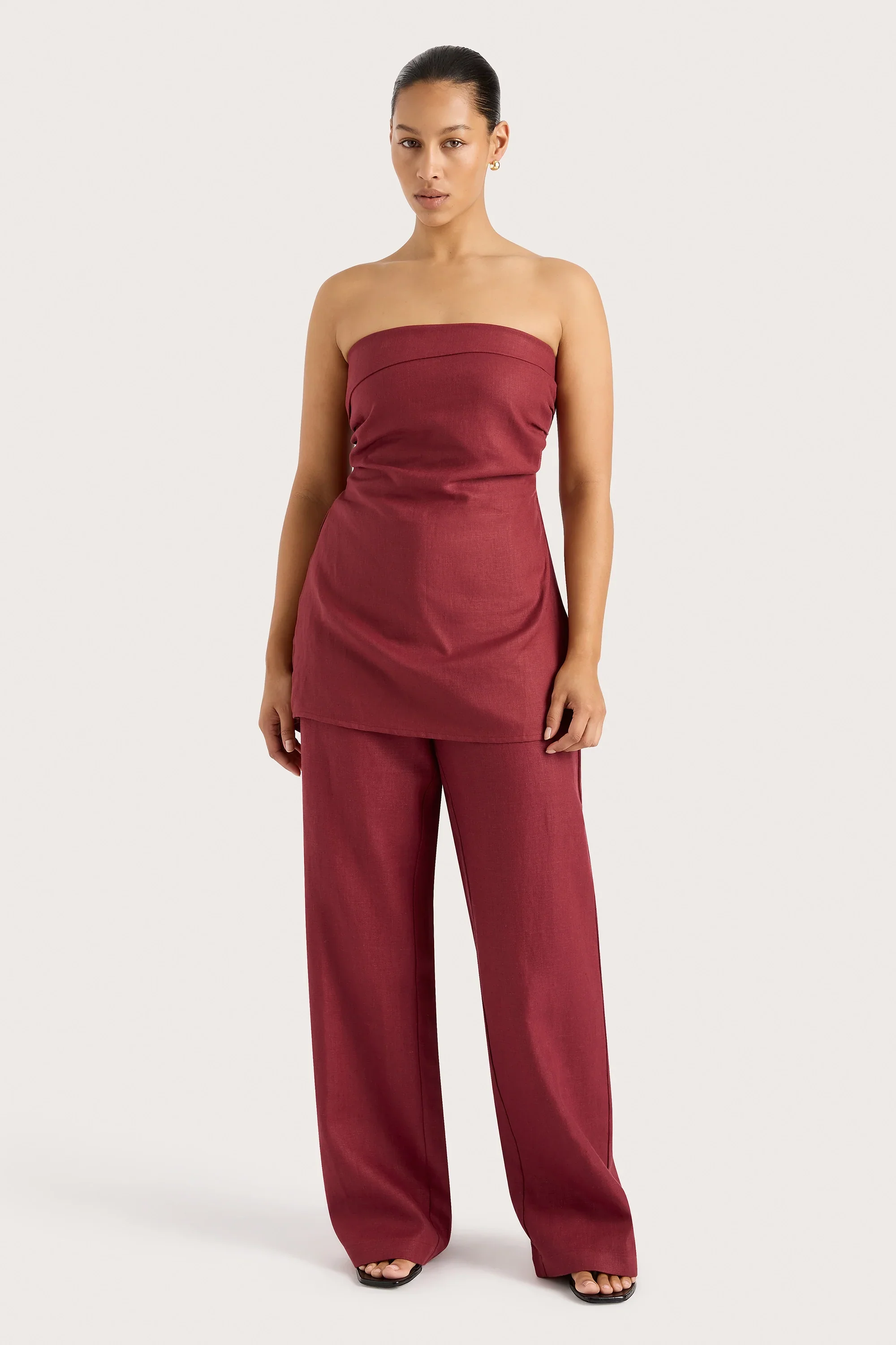 Faithfull - Lulea Pant Wine - Final Sale - Image 4