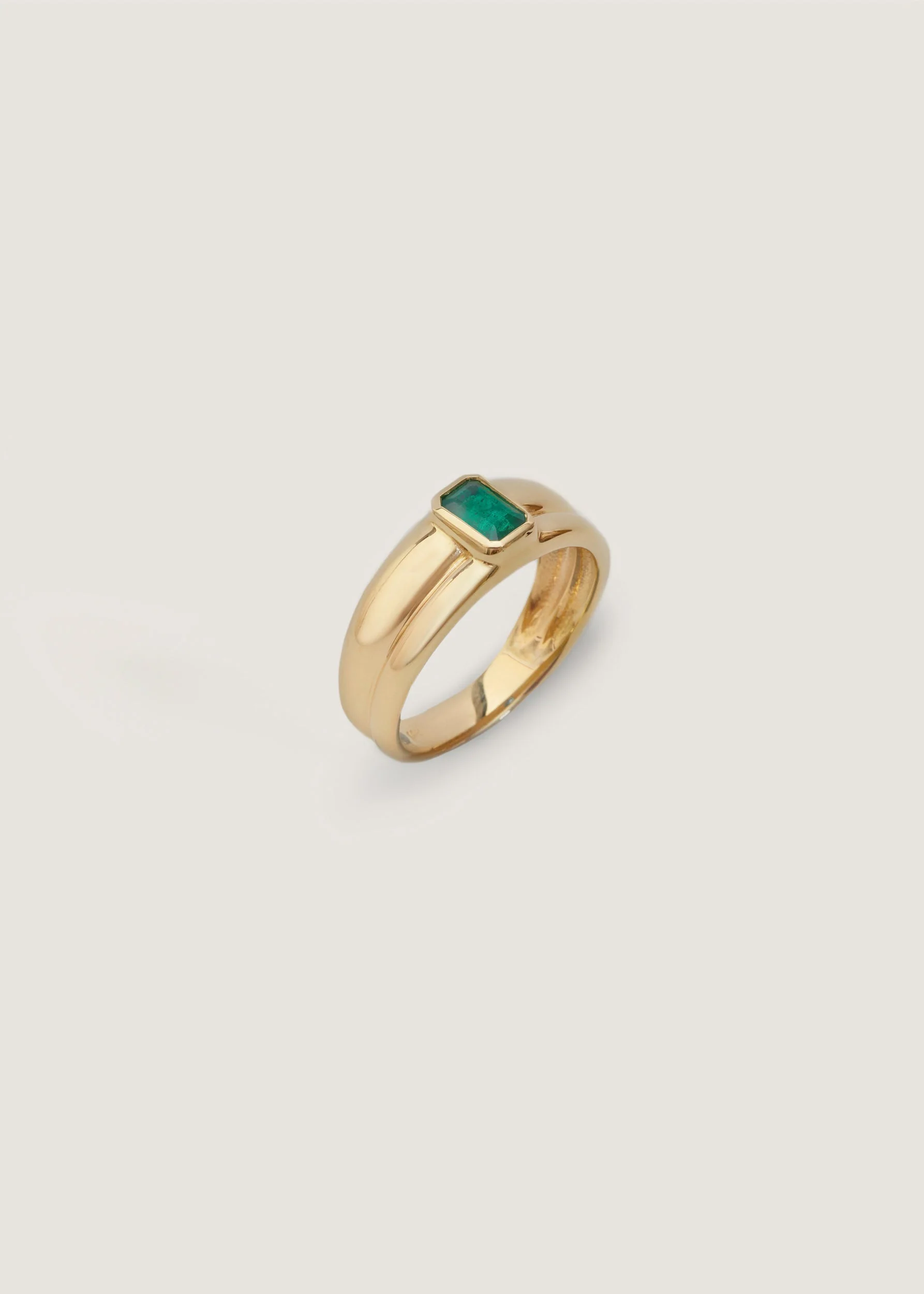 Kinn - Luna Layered Ring Emerald - Image 3