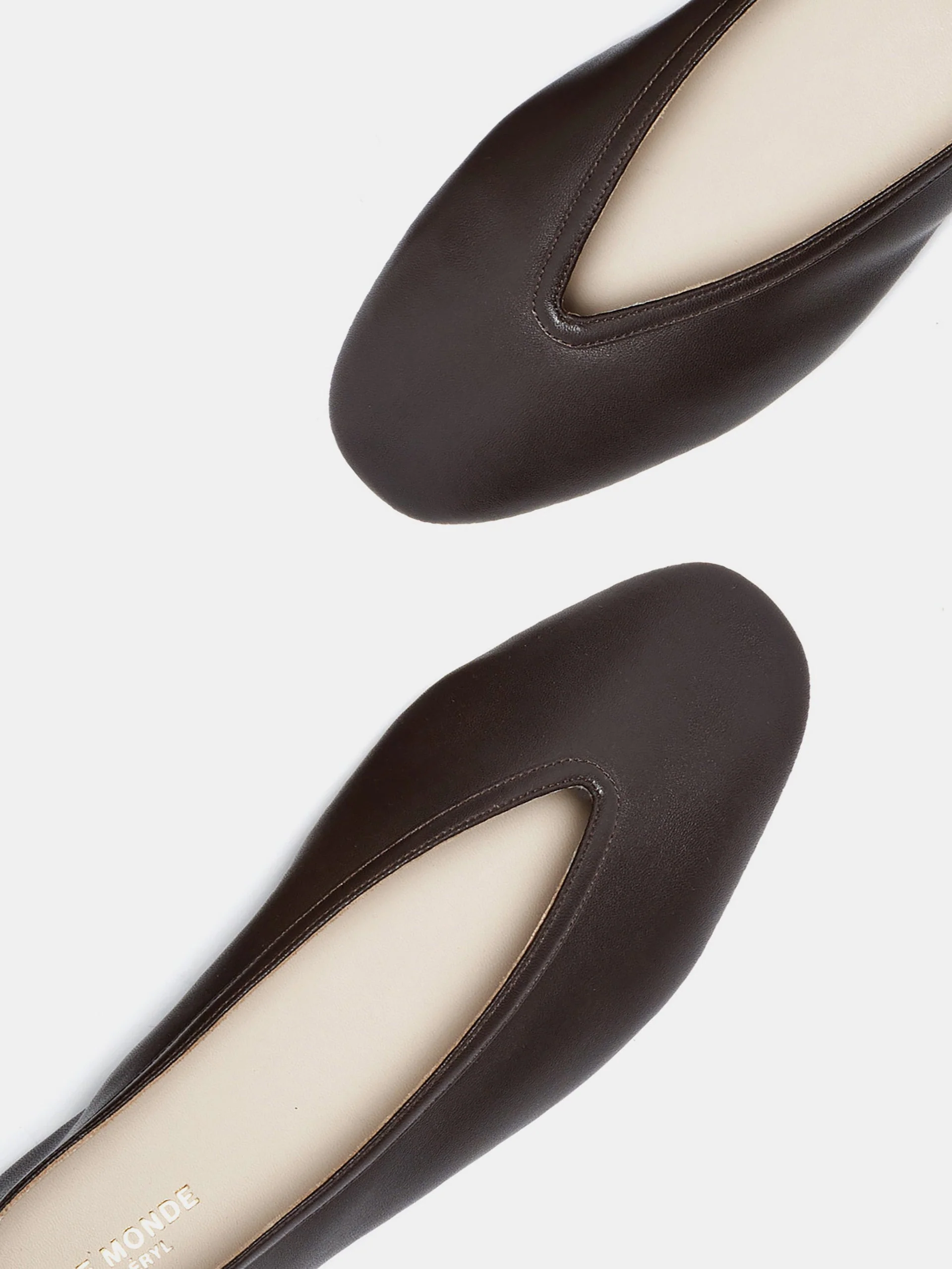 Le Monde Beryl - Luna Slipper / Chocolate Leather - Image 3