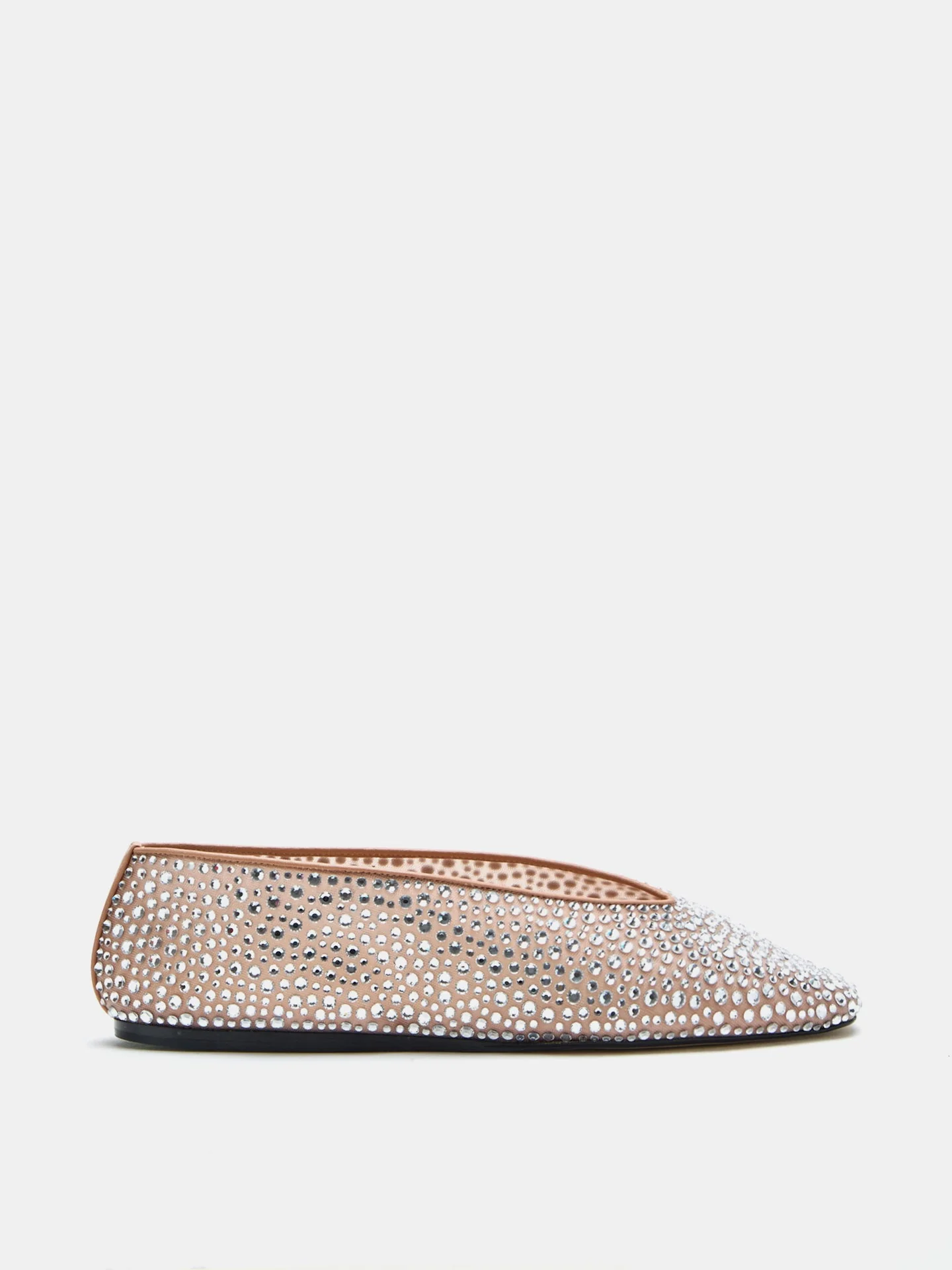 Le Monde Beryl - Luna Slipper / Fawn Mesh Crystal
