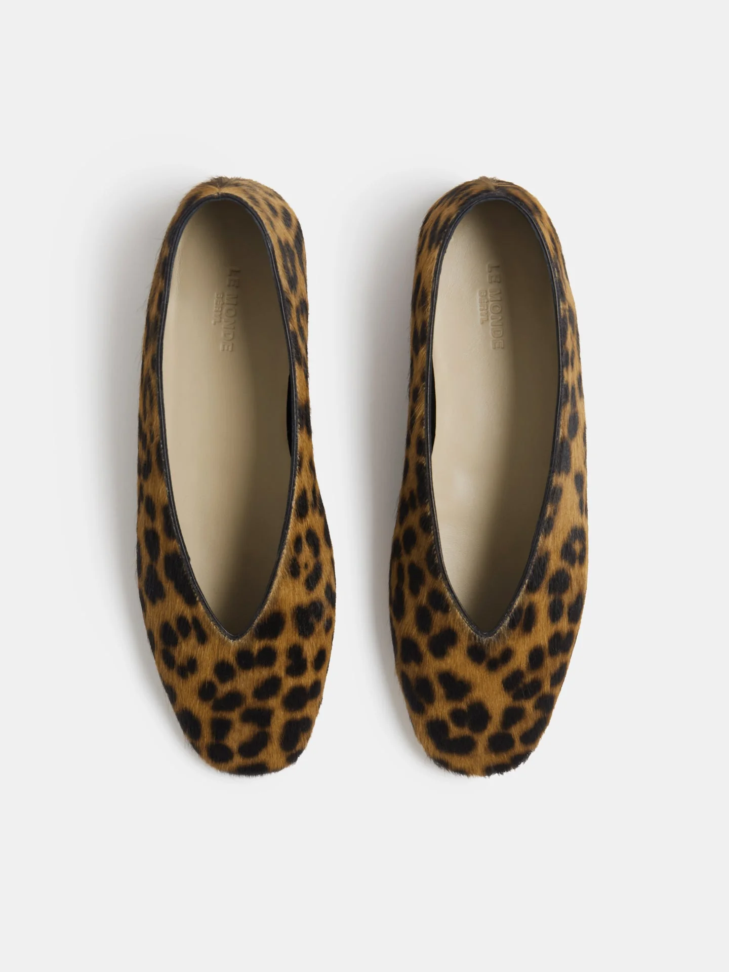 Le Monde Beryl - Luna Slipper / Leopard Calf Hair - Image 3