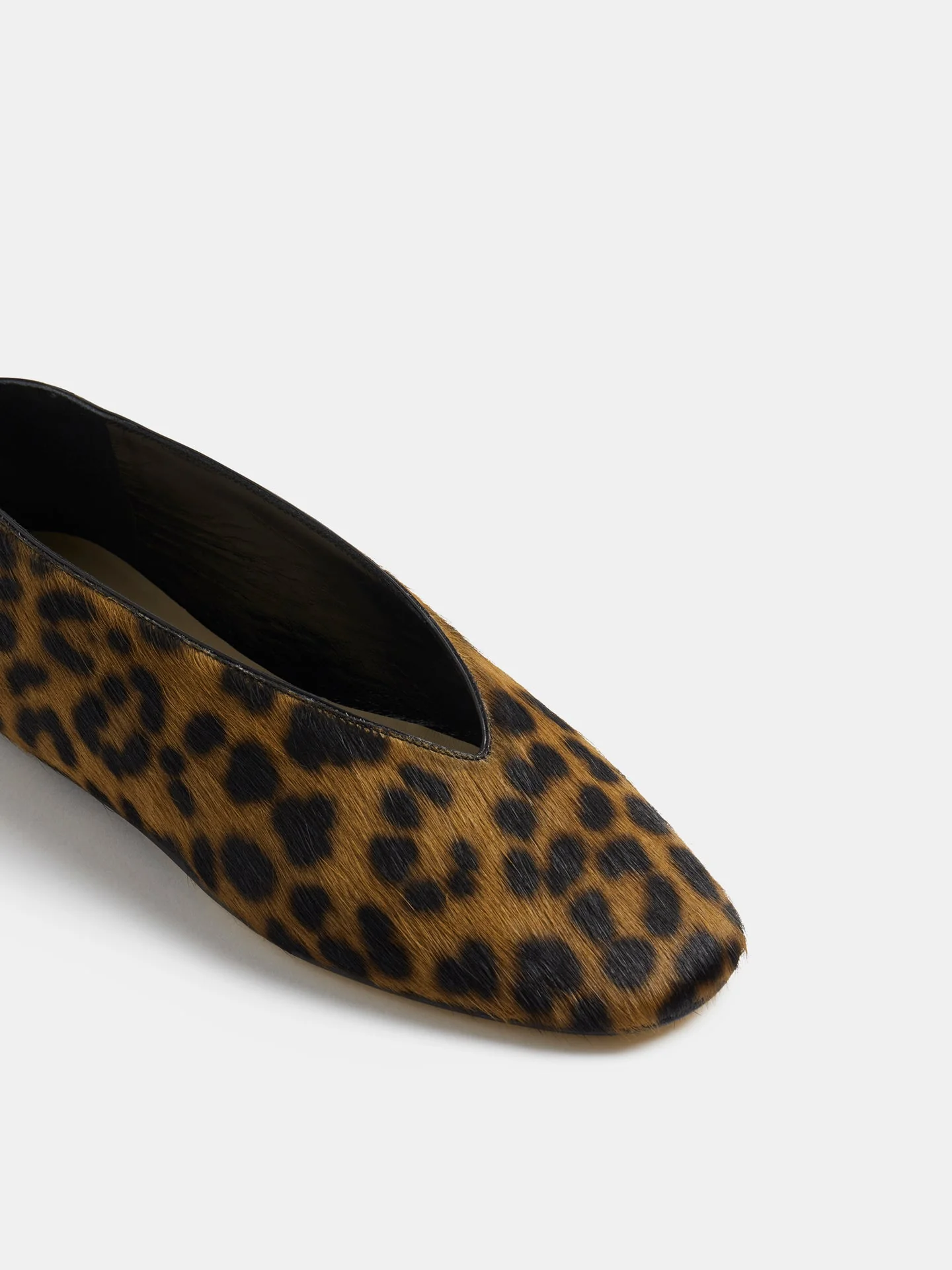 Le Monde Beryl - Luna Slipper / Leopard Calf Hair - Image 4