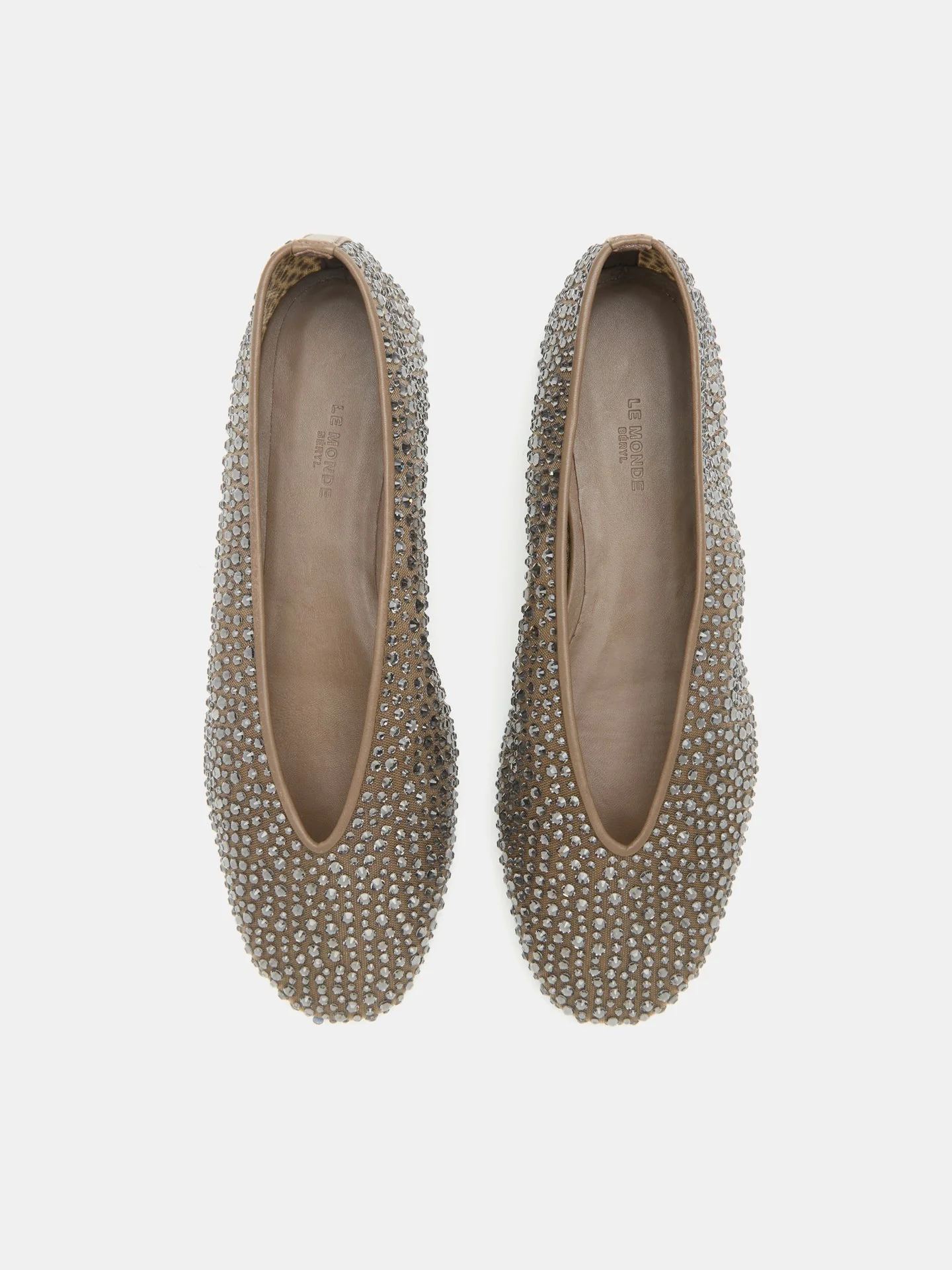 Le Monde Beryl - Luna Slipper / Smoke Mesh Crystal - Image 3