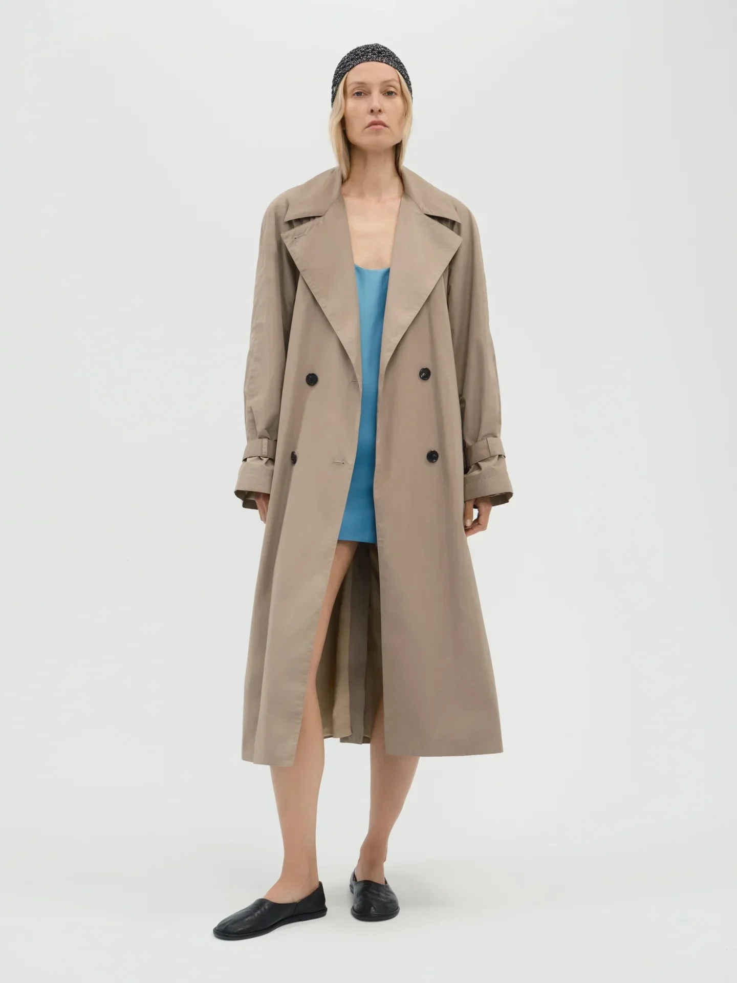Aflalo - Luna Trench in Cotton Nylon - Image 3