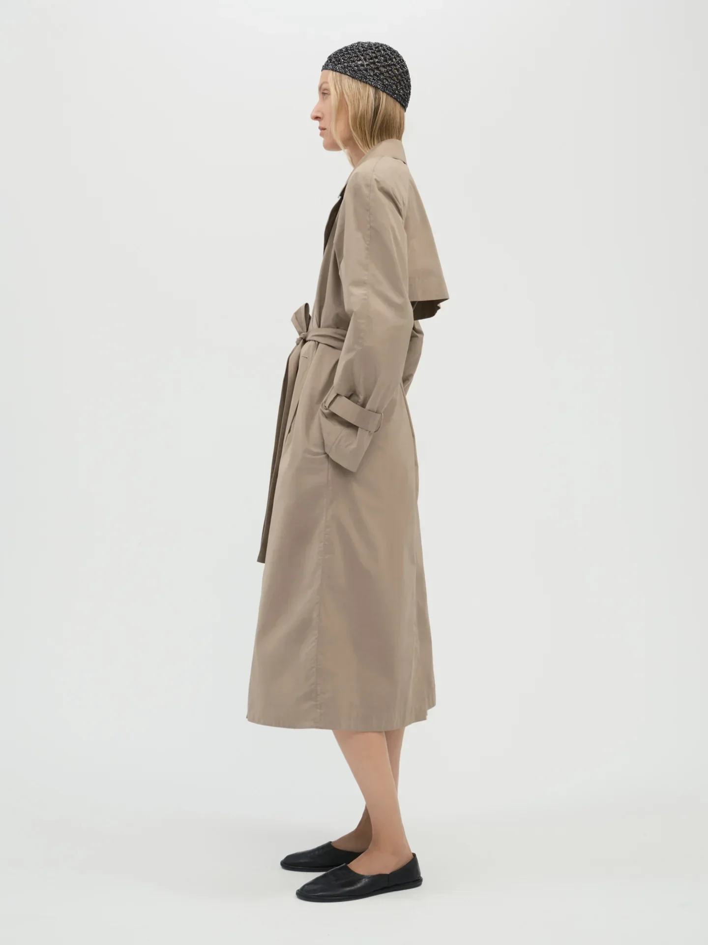 Aflalo - Luna Trench in Cotton Nylon - Image 4