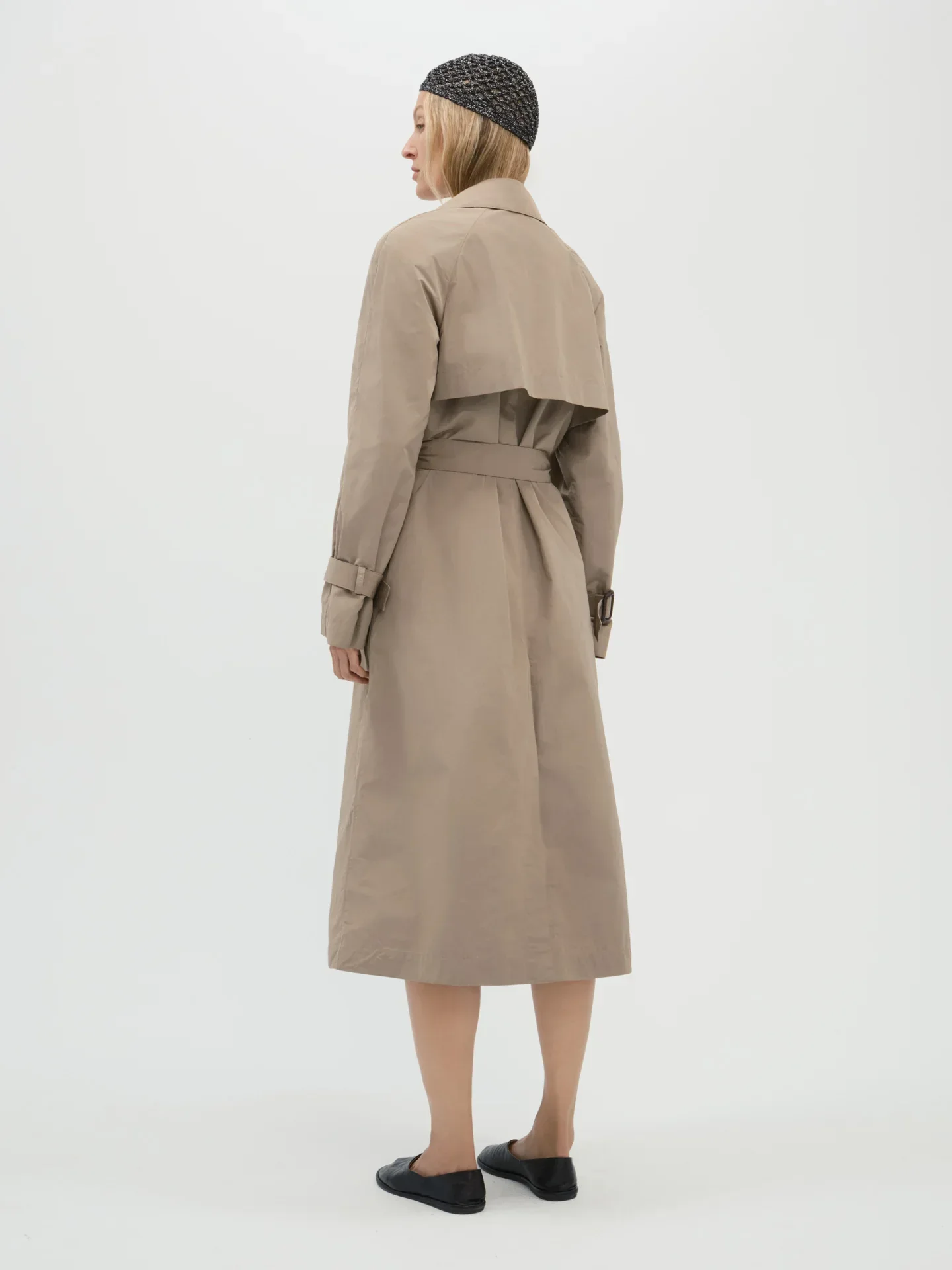 Aflalo - Luna Trench in Cotton Nylon - Image 5
