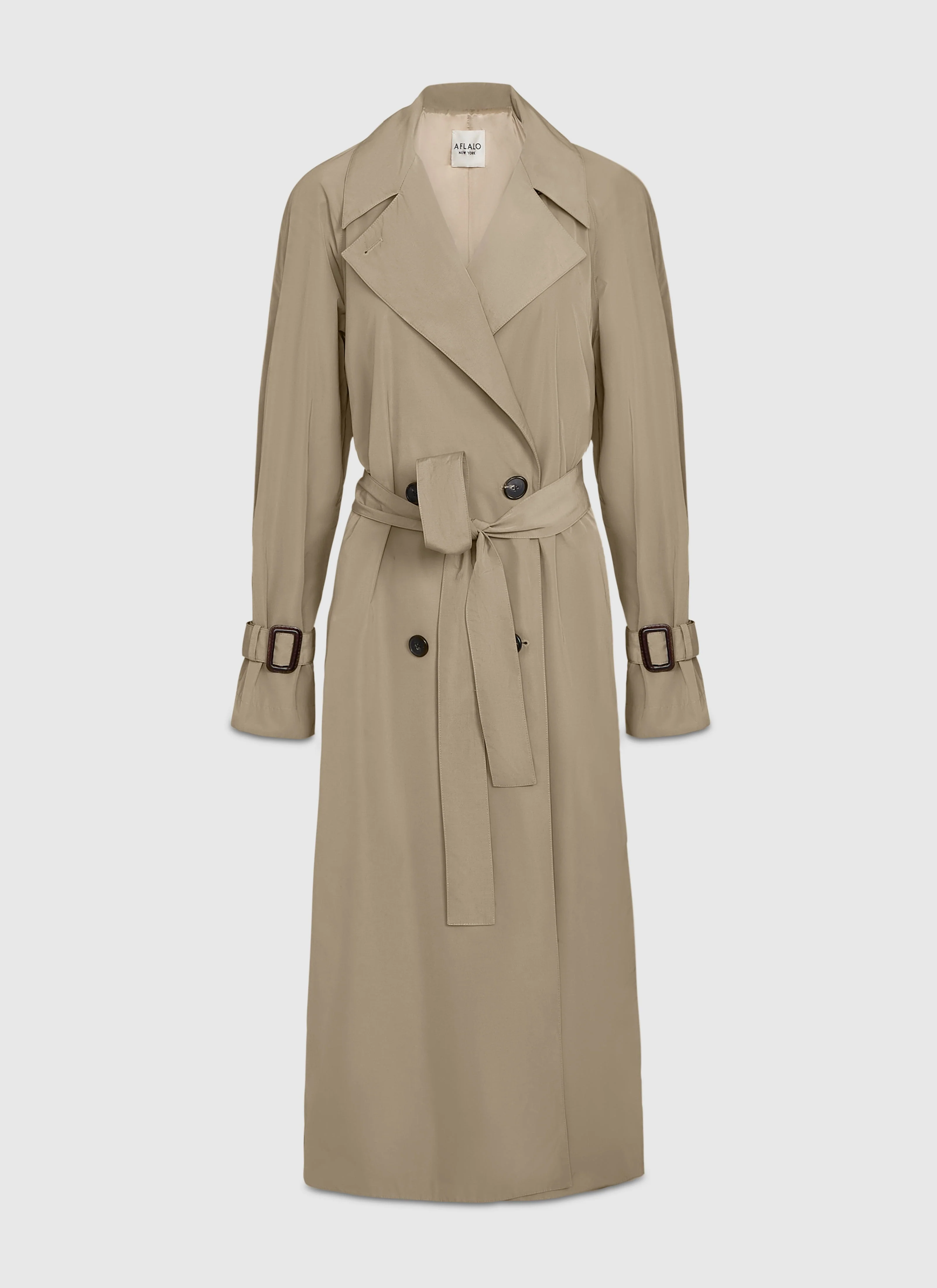 Aflalo - Luna Trench in Cotton Nylon - Image 6