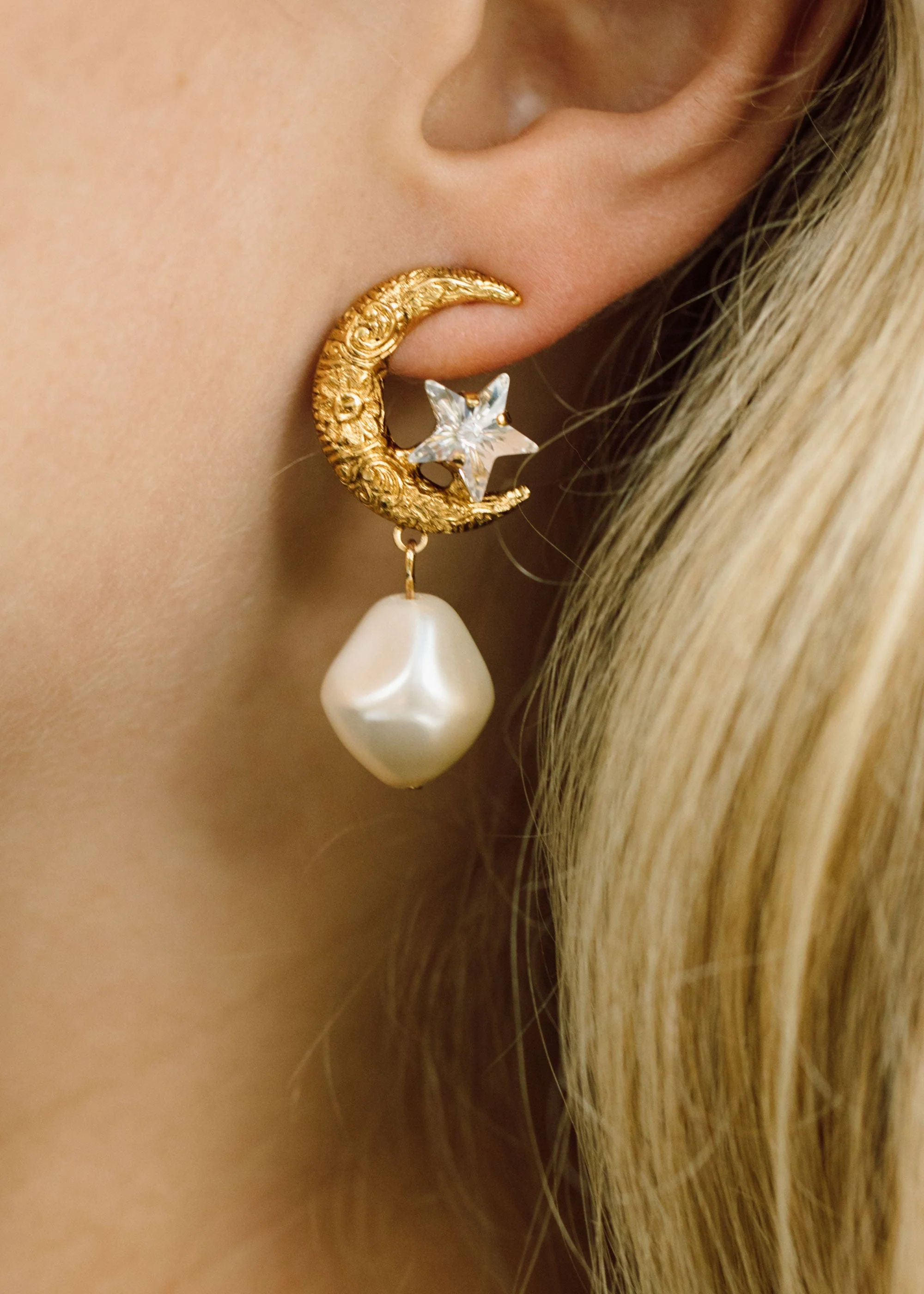 Jennifer Behr - Lune Earrings - Image 2