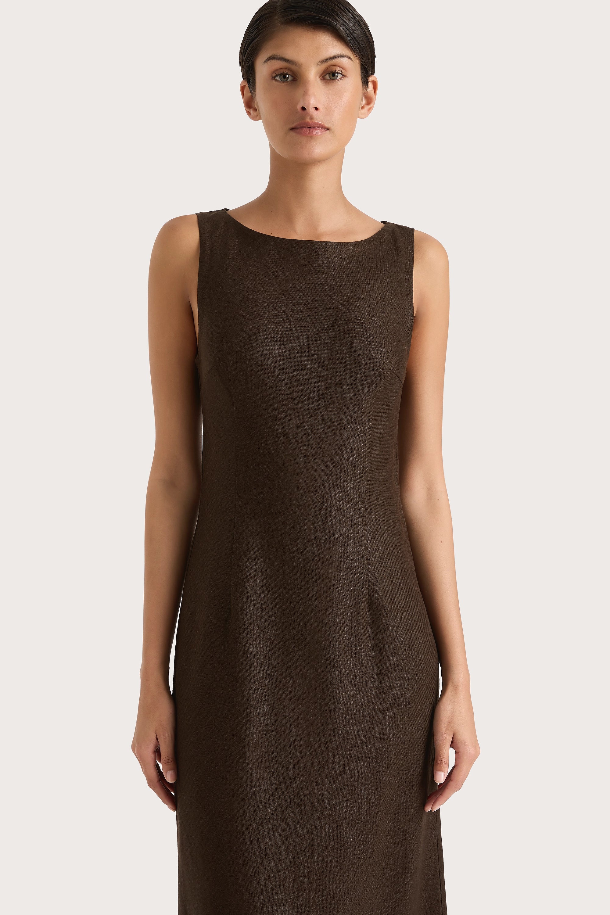 Faithfull - Lydie Maxi Dress Coffee - Final Sale - Image 7