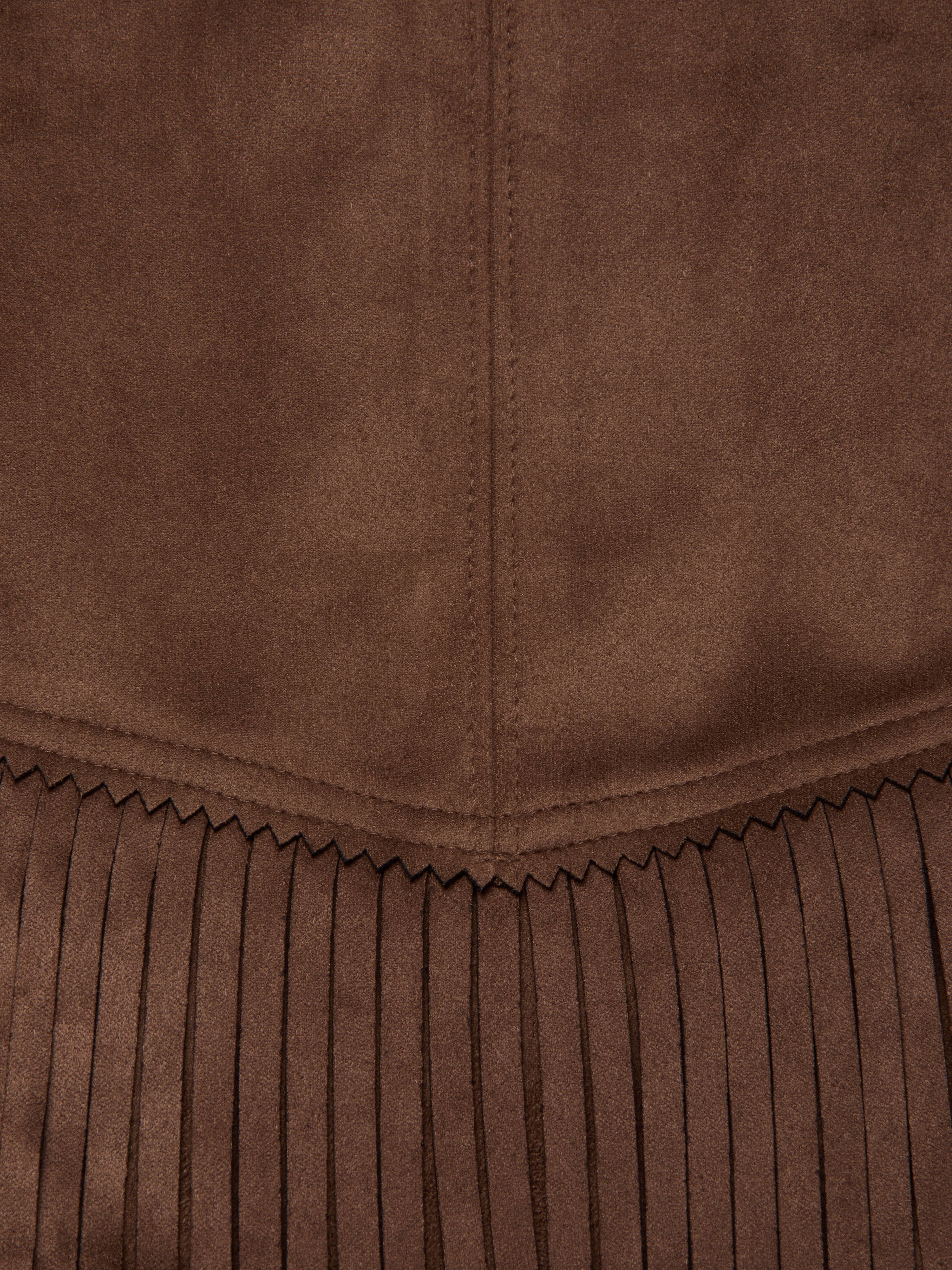 L'AGENCE - Lyle Vegan Suede Mini Skirt - Image 11