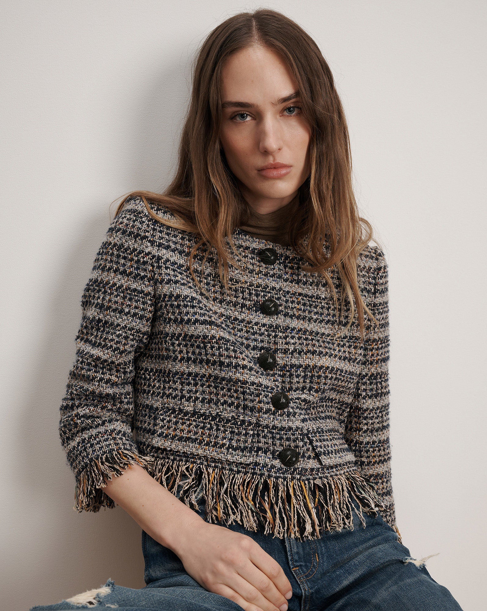 Veronica Beard - Lyons Fringe Jacket