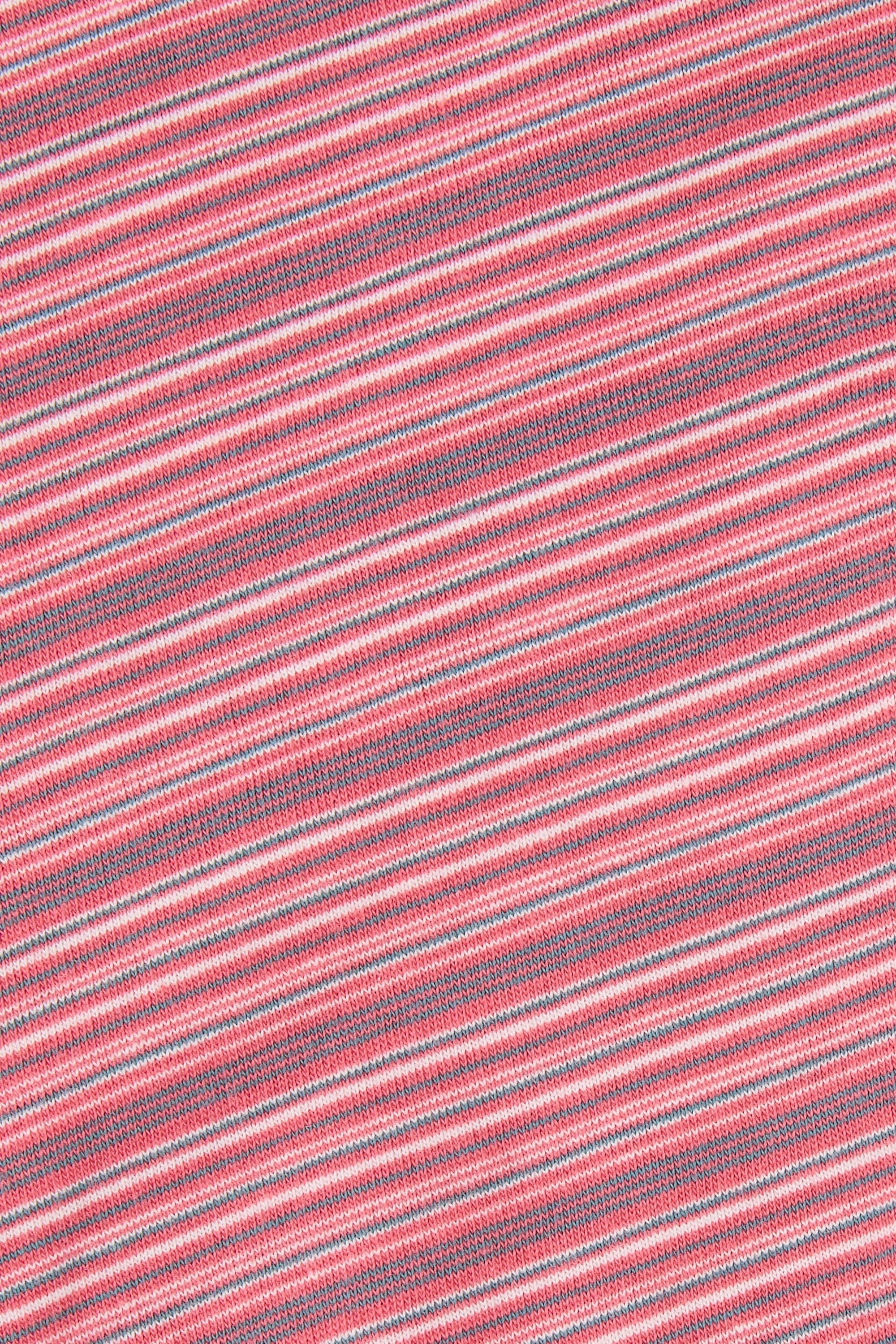 Faithfull - Maceio T - Shirt Vermillion Stripe - Final Sale - Image 5