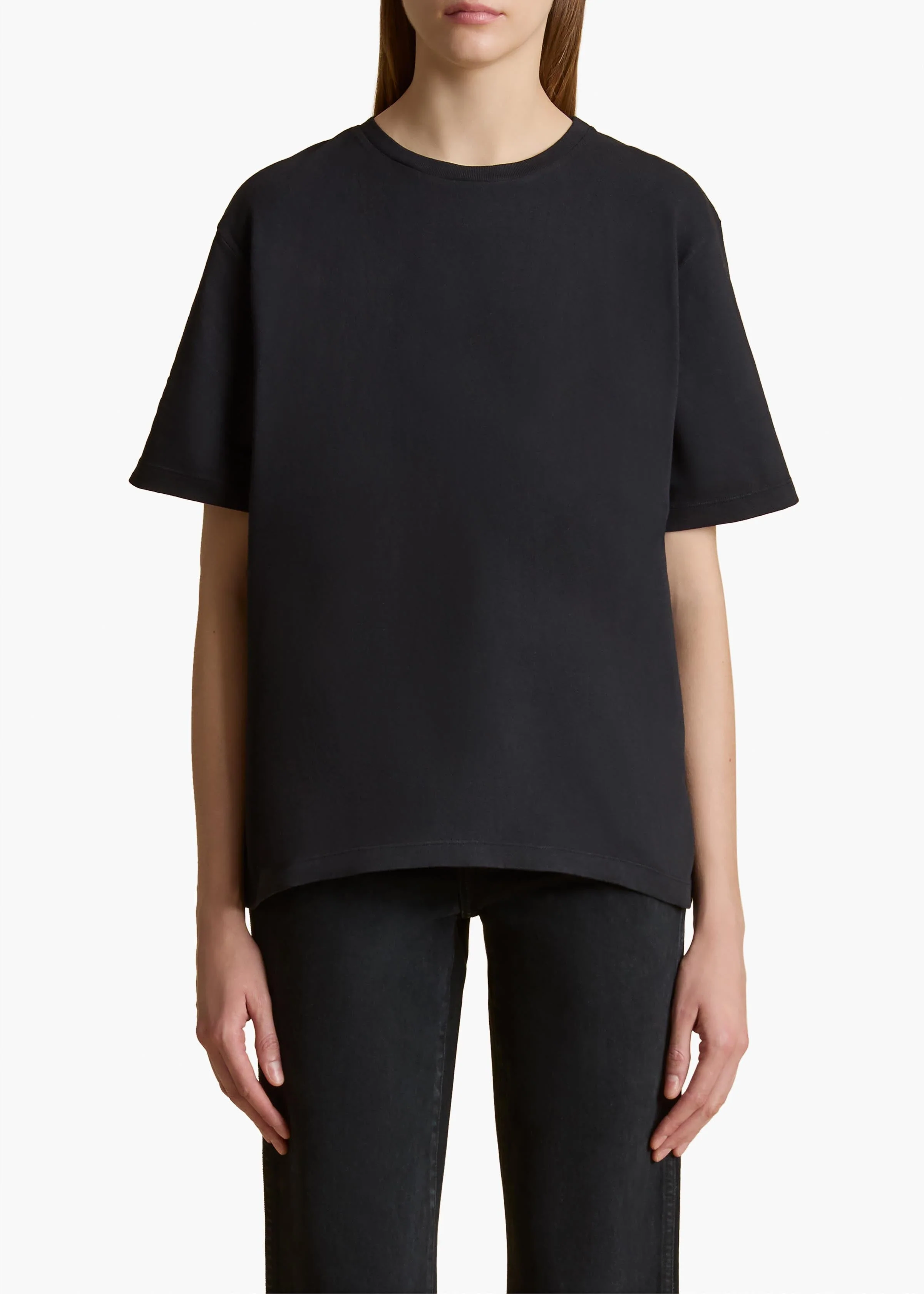 Khaite - Mae T - Shirt in Black - Image 9