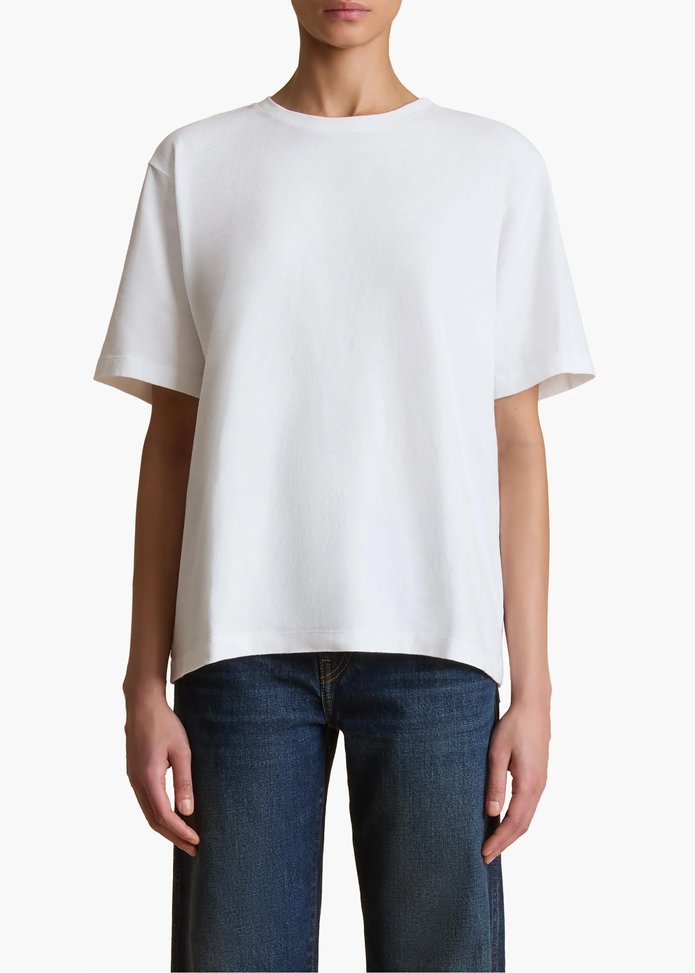 Khaite - Mae T - Shirt in White - Image 9