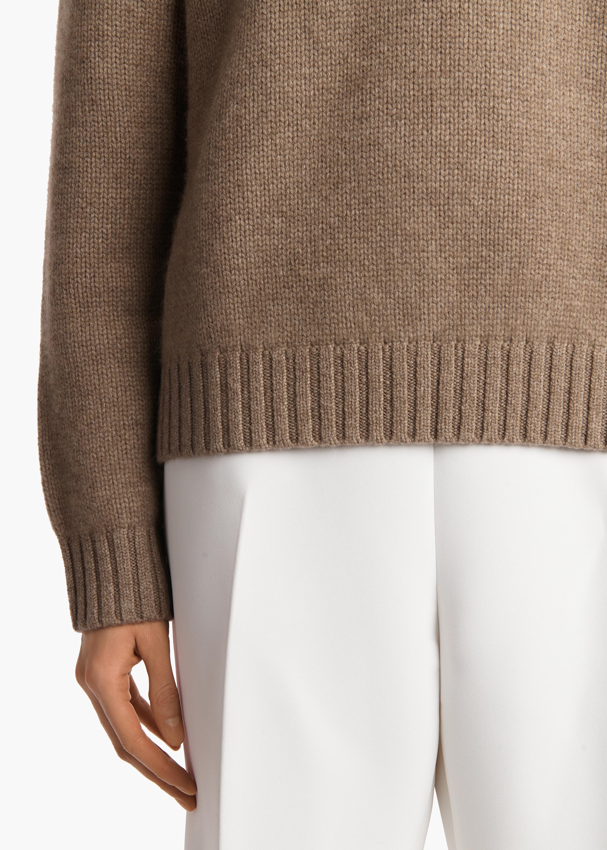 Khaite - Mae Sweater in Barley - Image 6