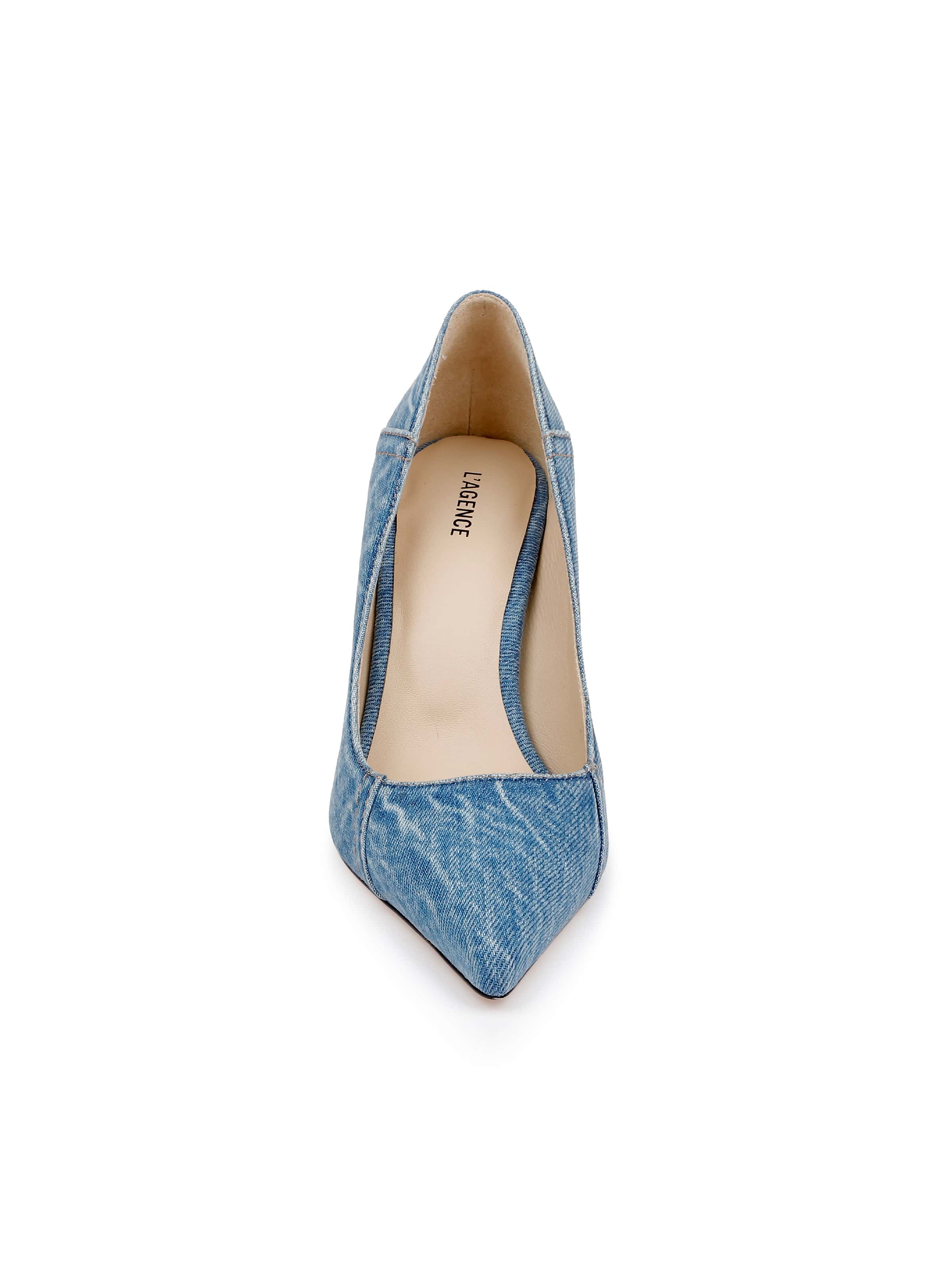L'AGENCE - Maelle Denim Pump - Image 9