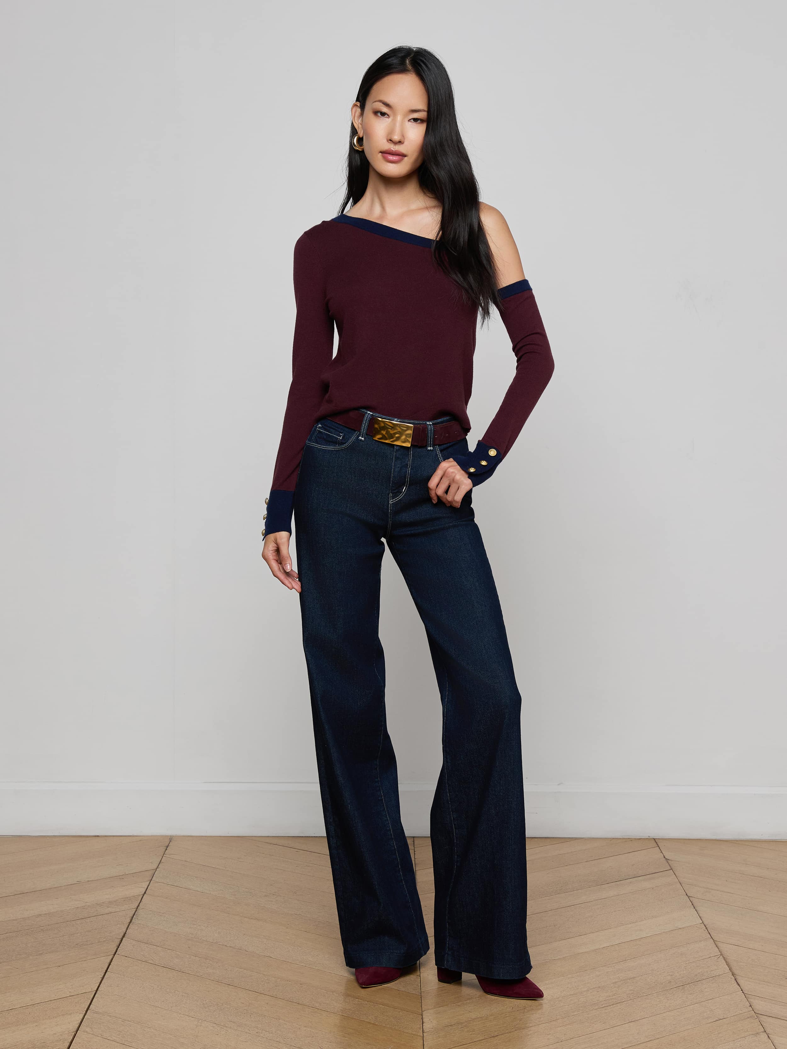 L'AGENCE - Maeva One - Shoulder Top - Image 3