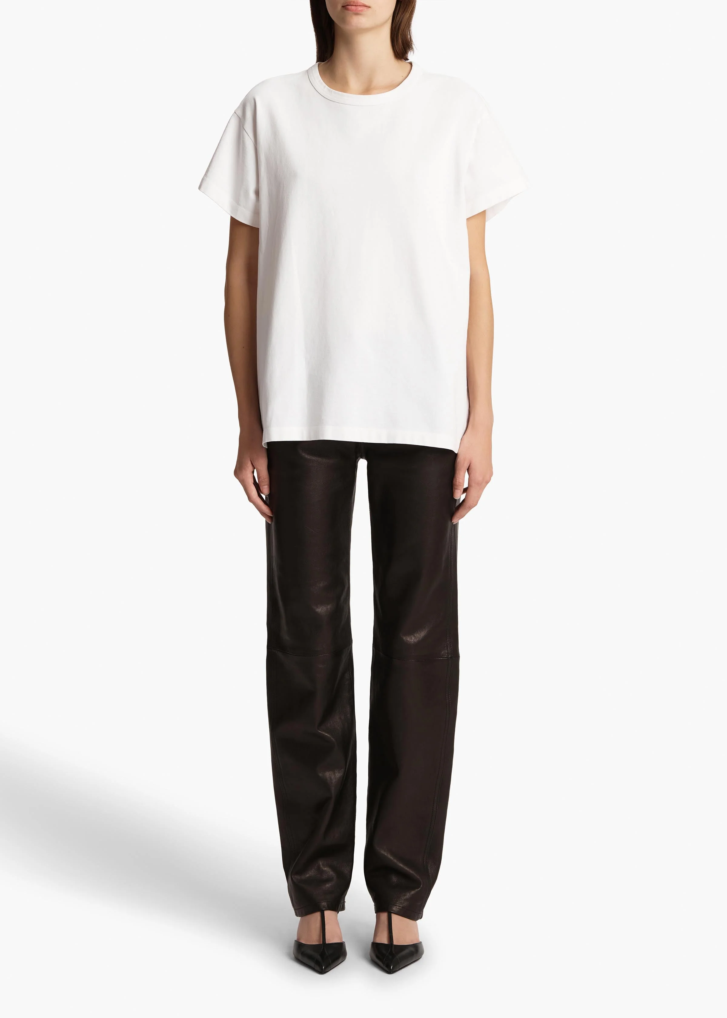 Khaite - Maeve T - Shirt in White - Image 9