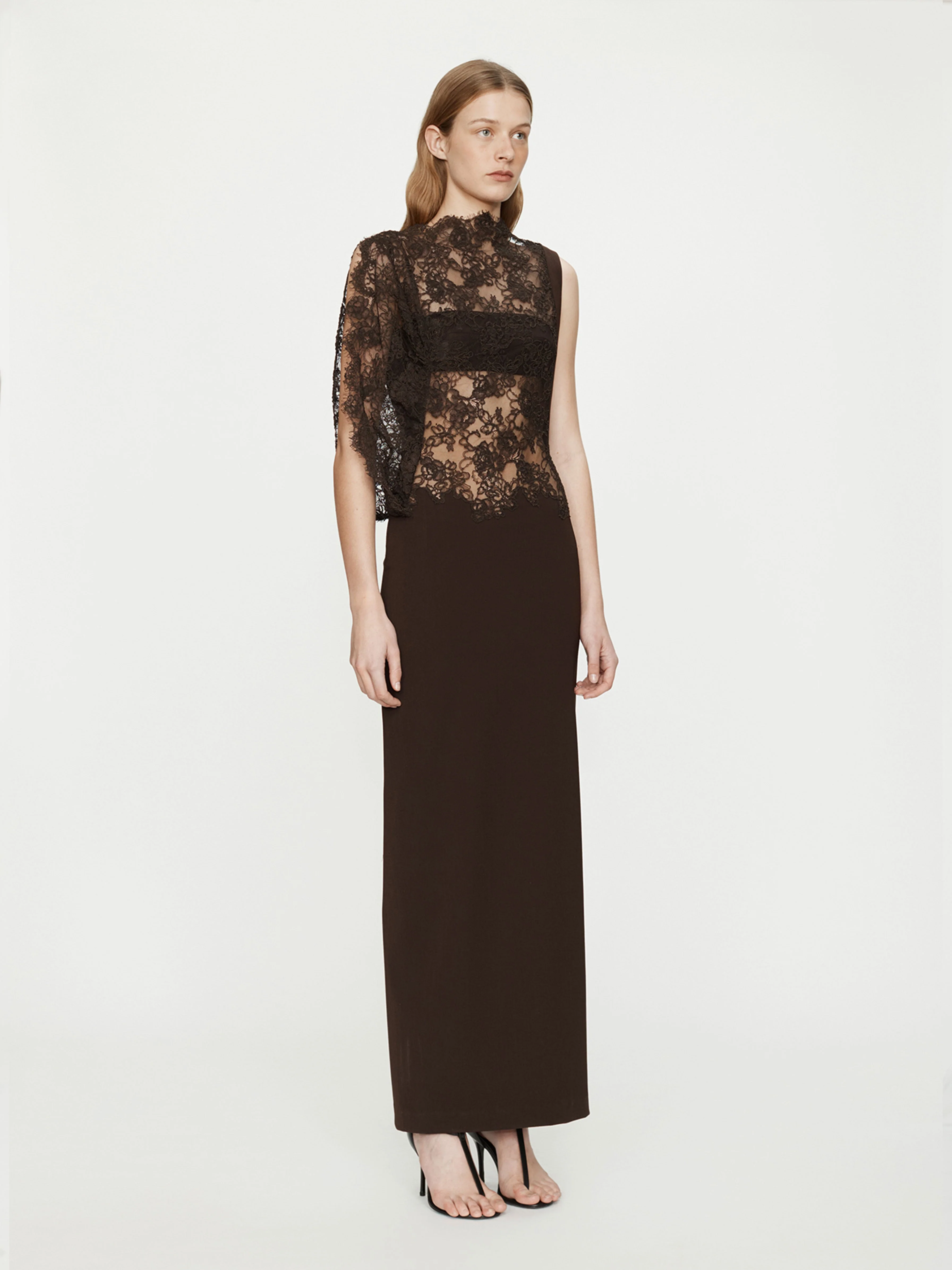 Christopher Esber - Mahara Floating Lace Column Dress - Image 2