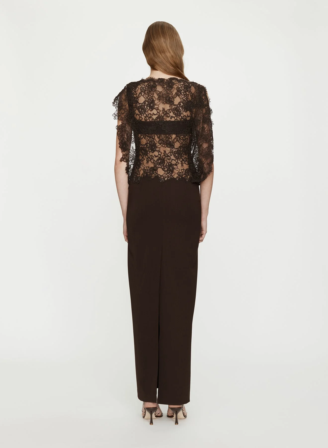 Christopher Esber - Mahara Floating Lace Column Dress - Image 5