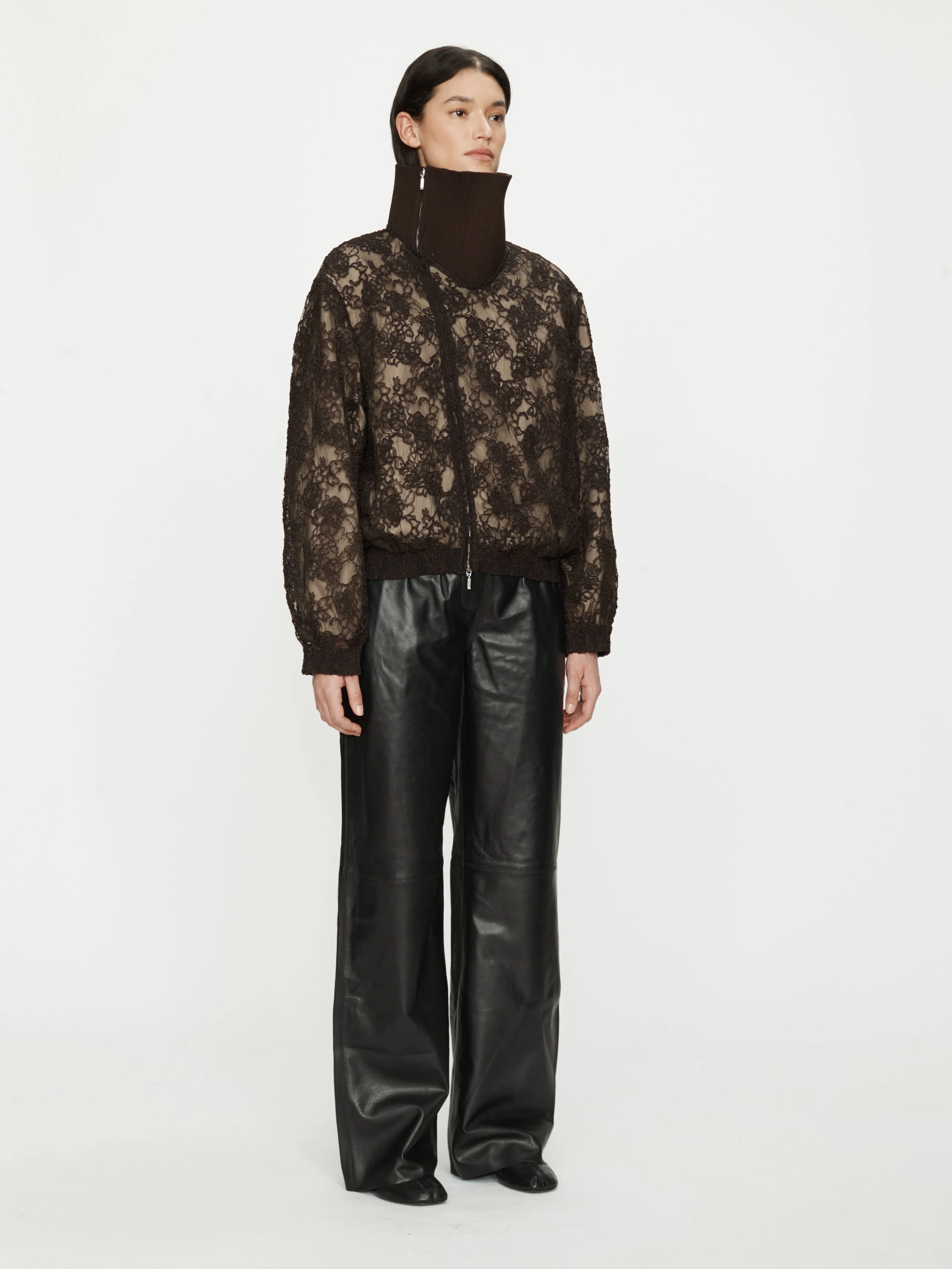 Christopher Esber - Mahara Lace Bomber Jacket - Image 3