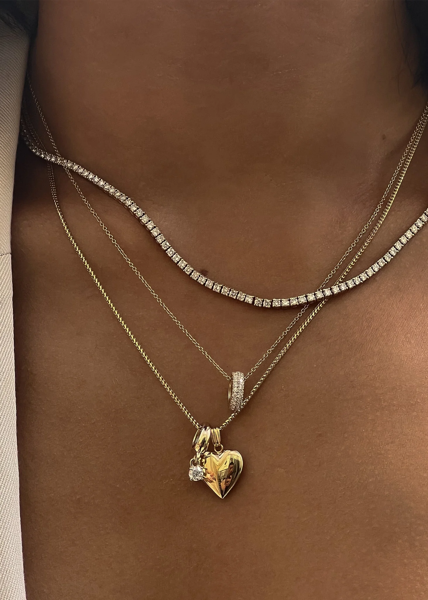 Kinn - Maison Heart Locket Necklace - Image 4